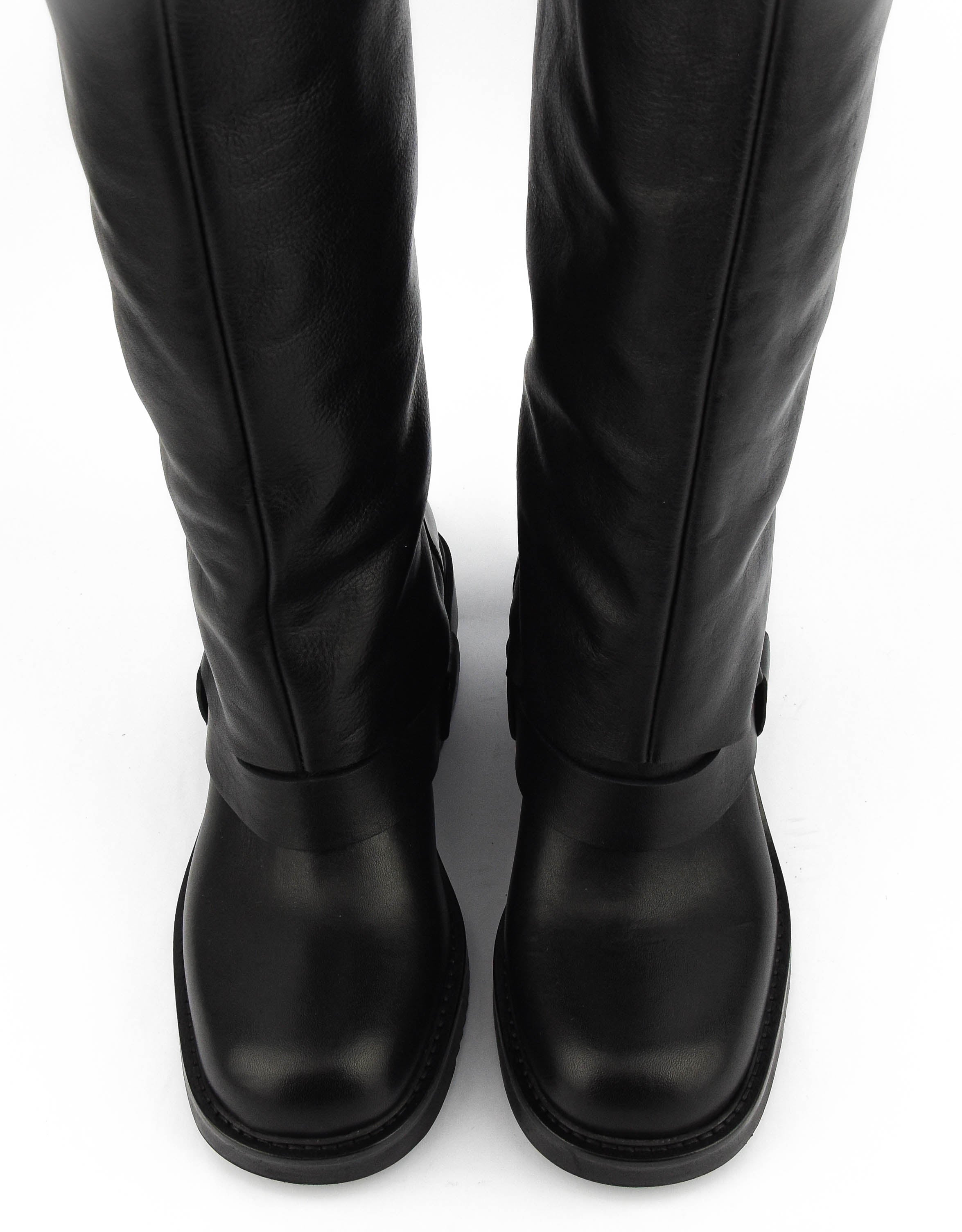 ELENA IACHI HOODED BIKER BLACK/GOLD