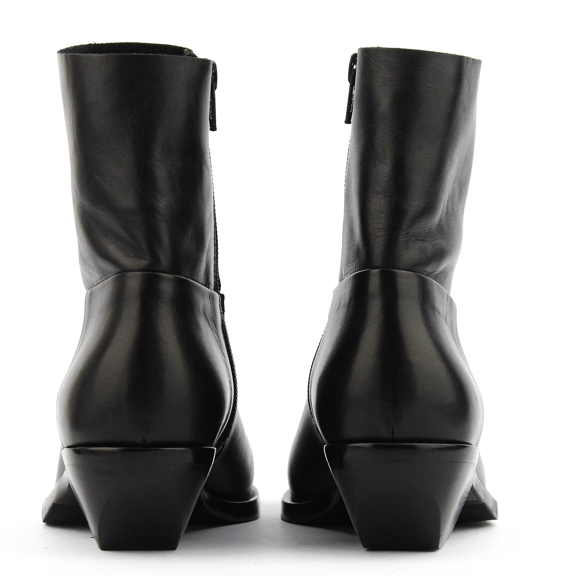 ELENA IACHI CLASSIC POINTY BOOTIE BLACK