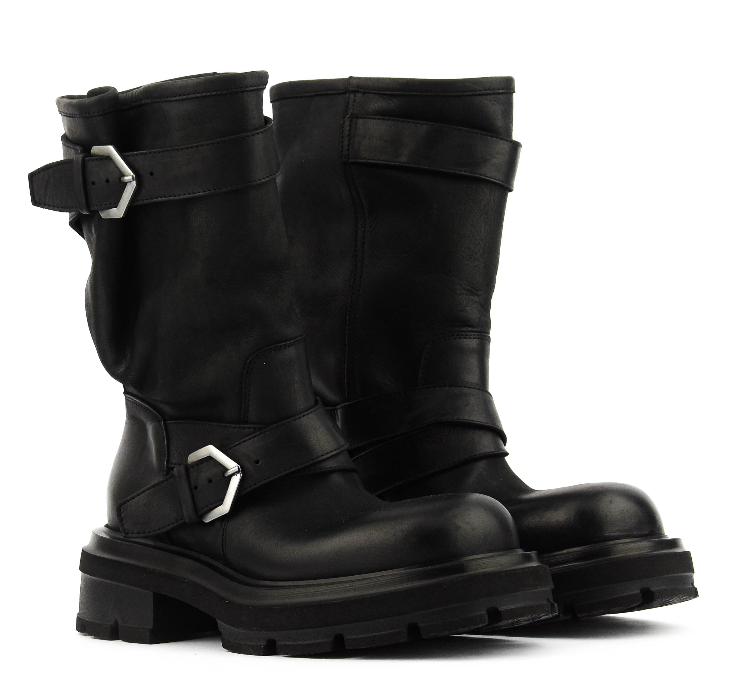 ELENA IACHI BIKER BOOT BLACK