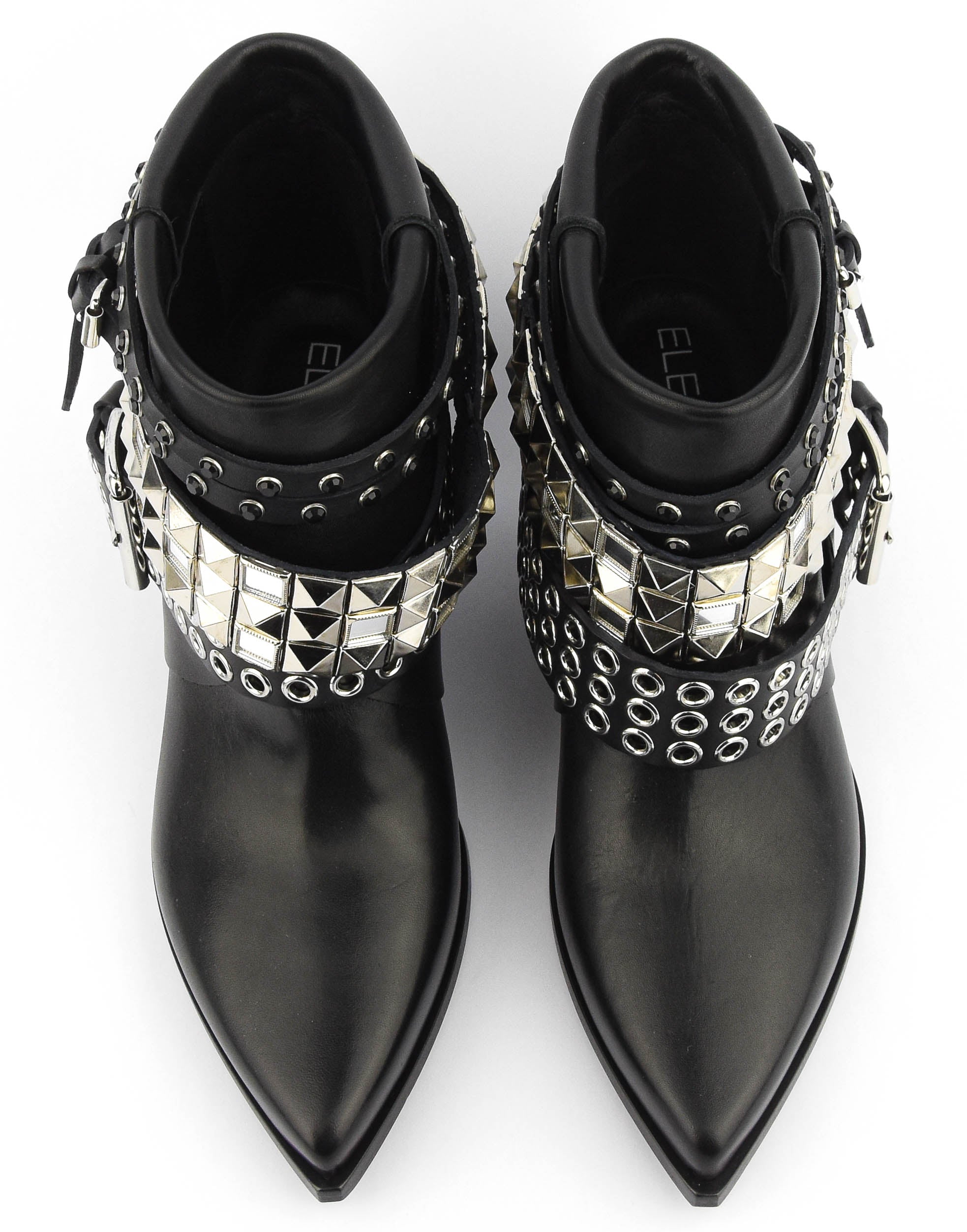 ELENA IACHI ROCKSTAR BOOT BLACK