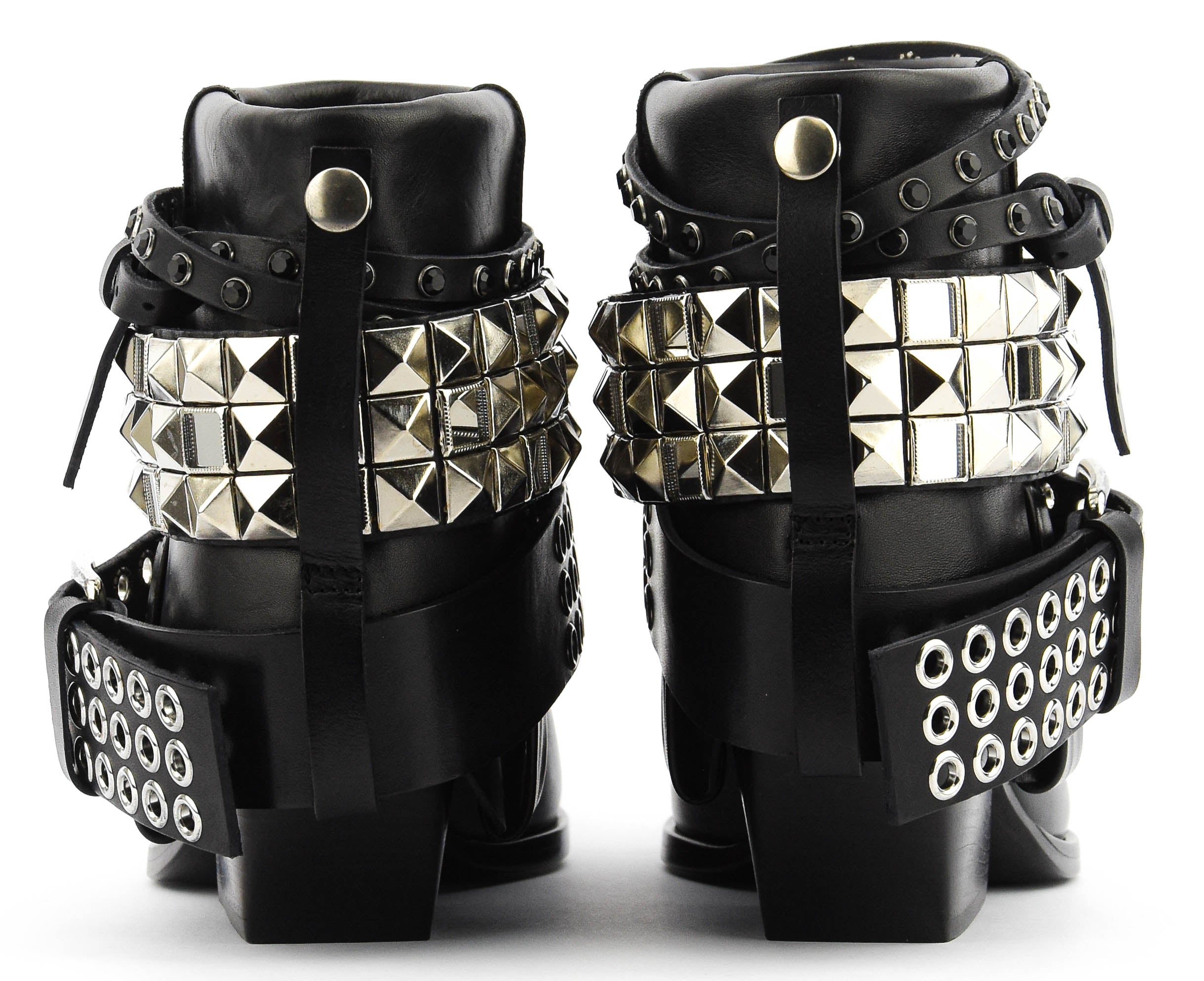 ELENA IACHI ROCKSTAR BOOT BLACK