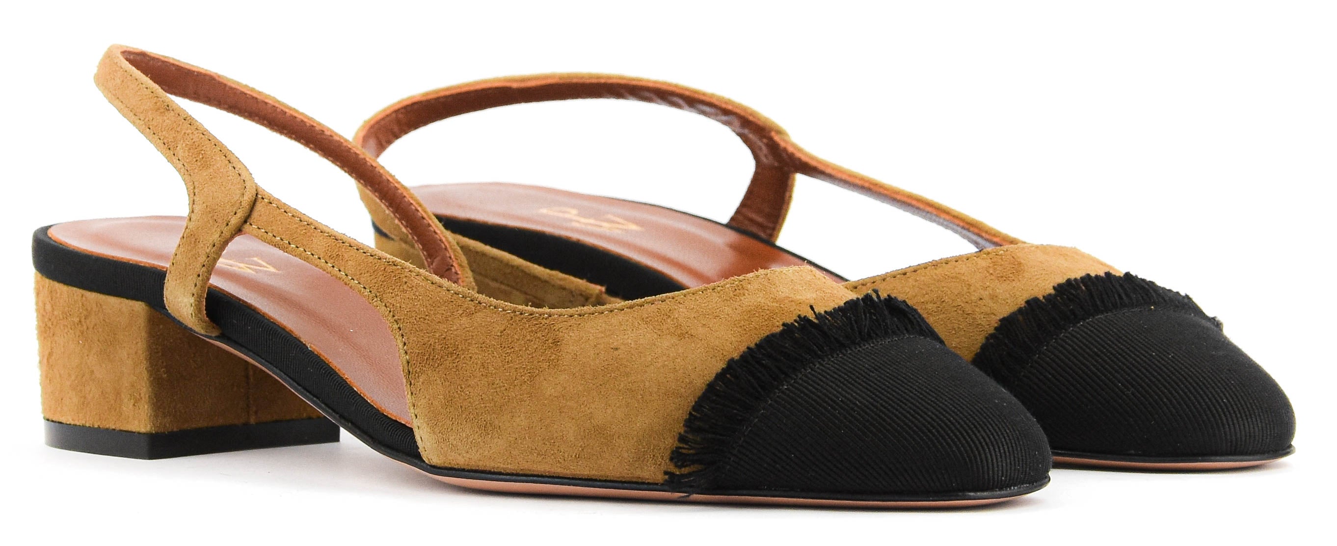 PAUL WARMER LOULOU SLINGBACK CAMEL