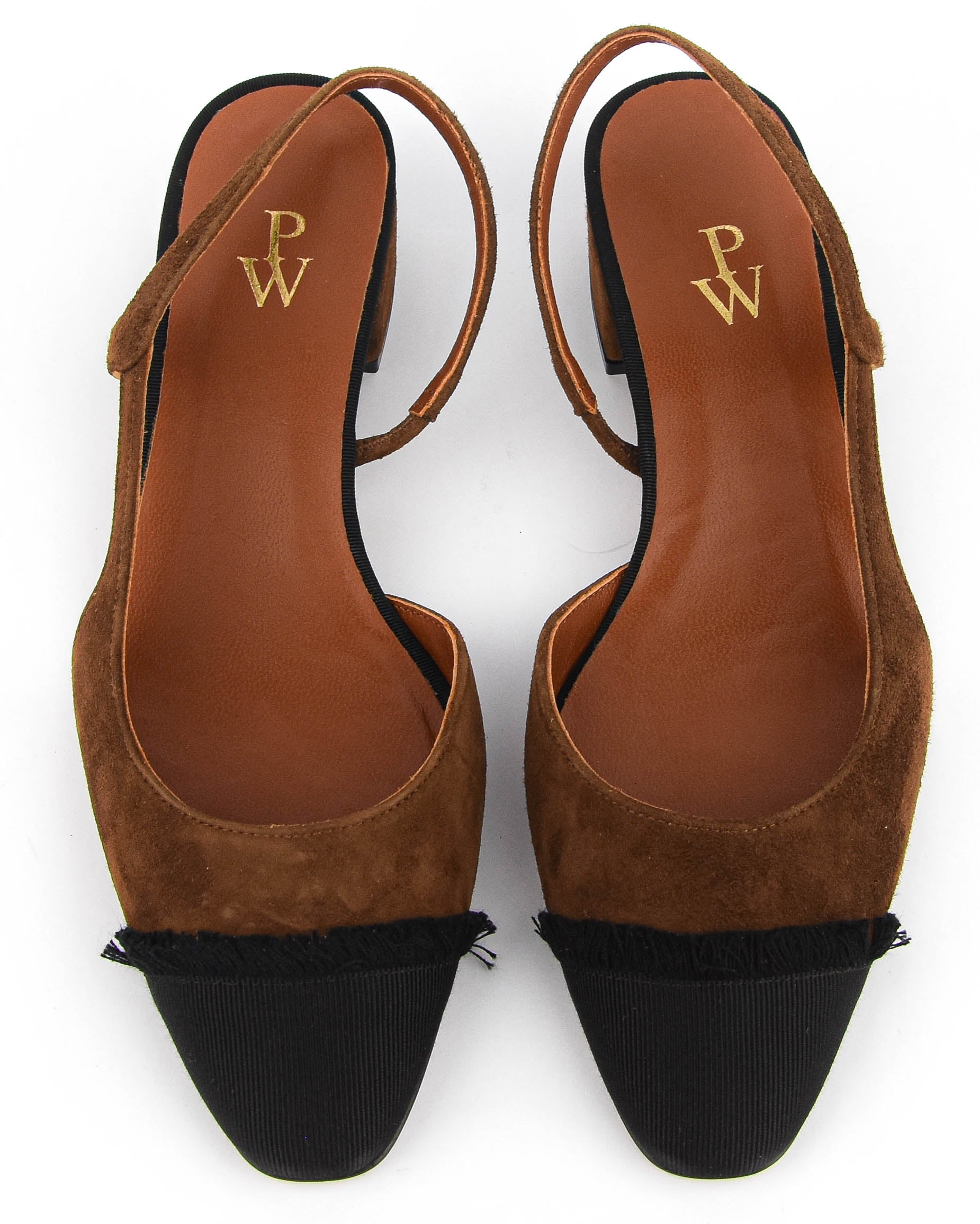 PAUL WARMER LOULOU SLINGBACK BROWN