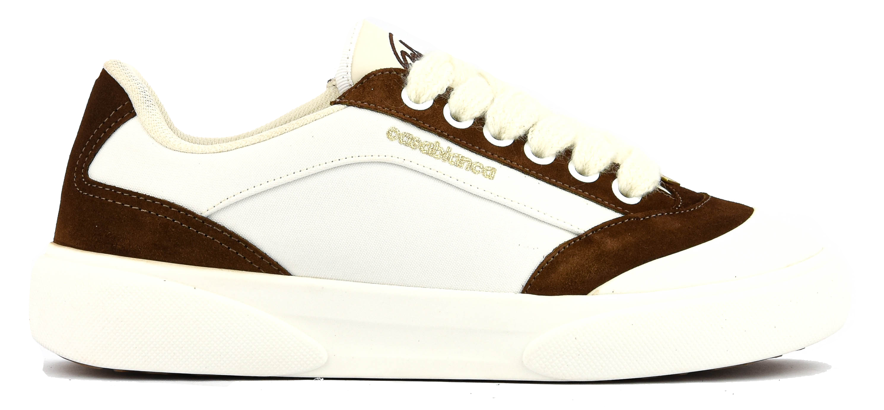 CASABLANCA DEL MAR SNEAKER WHITE brown