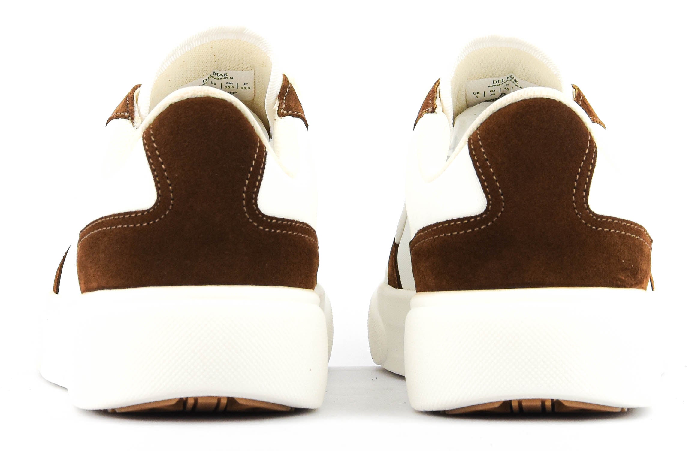 CASABLANCA DEL MAR SNEAKER WHITE BROWN