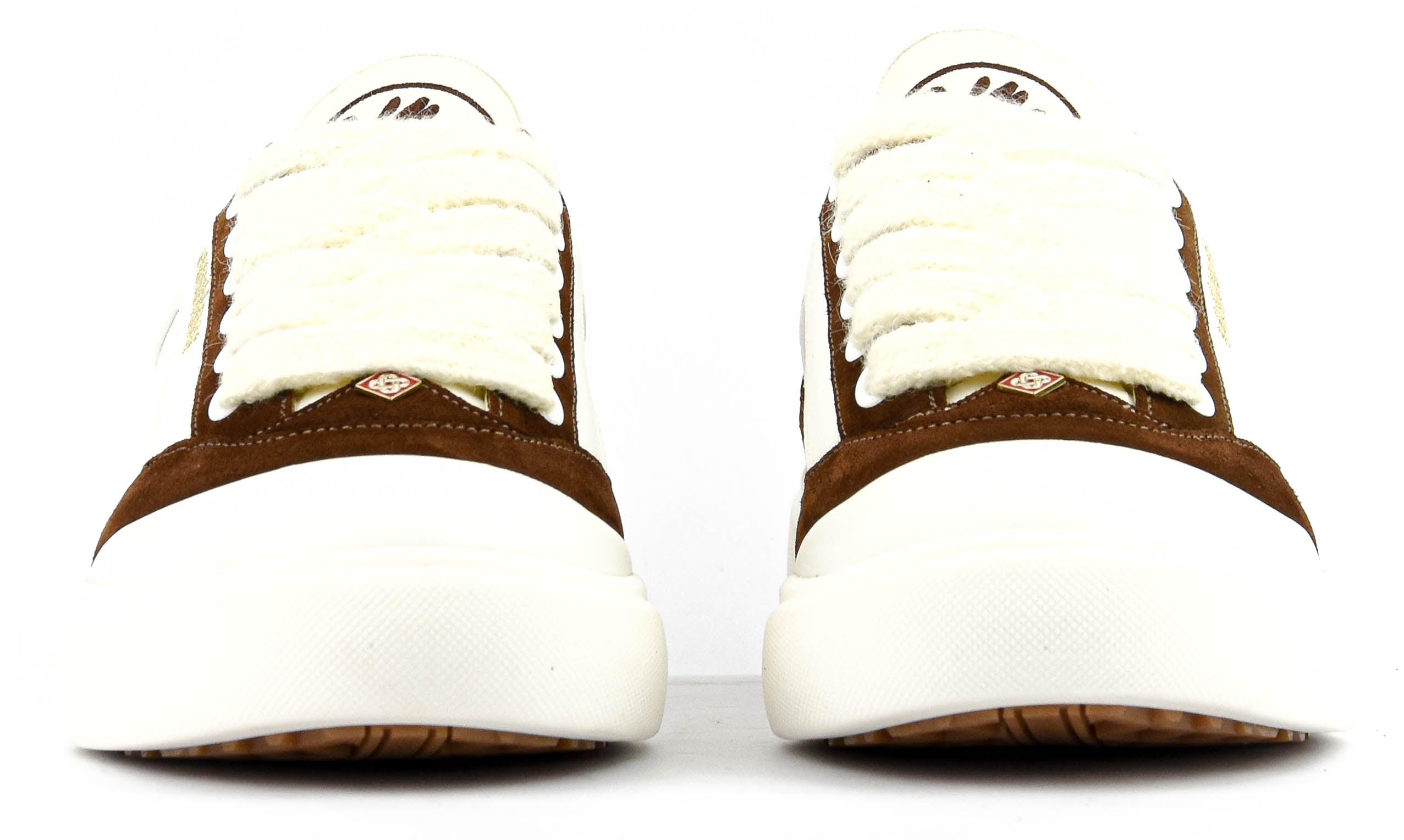CASABLANCA DEL MAR SNEAKER WHITE BROWN