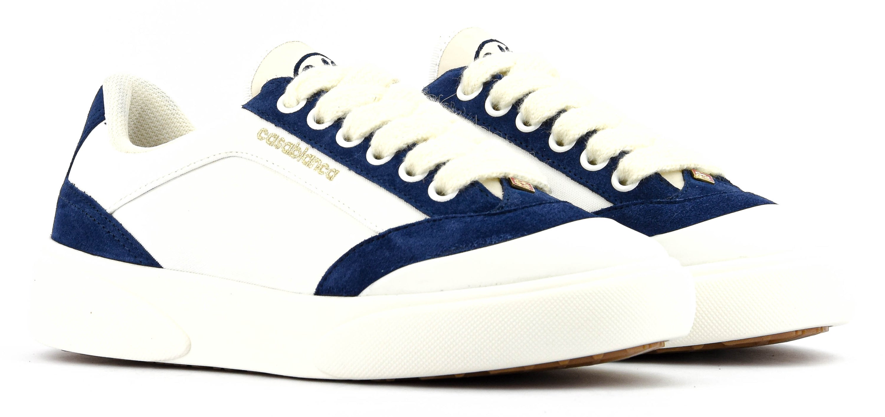 CASABLANCA DEL MAR SNEAKER WHITE NAVY