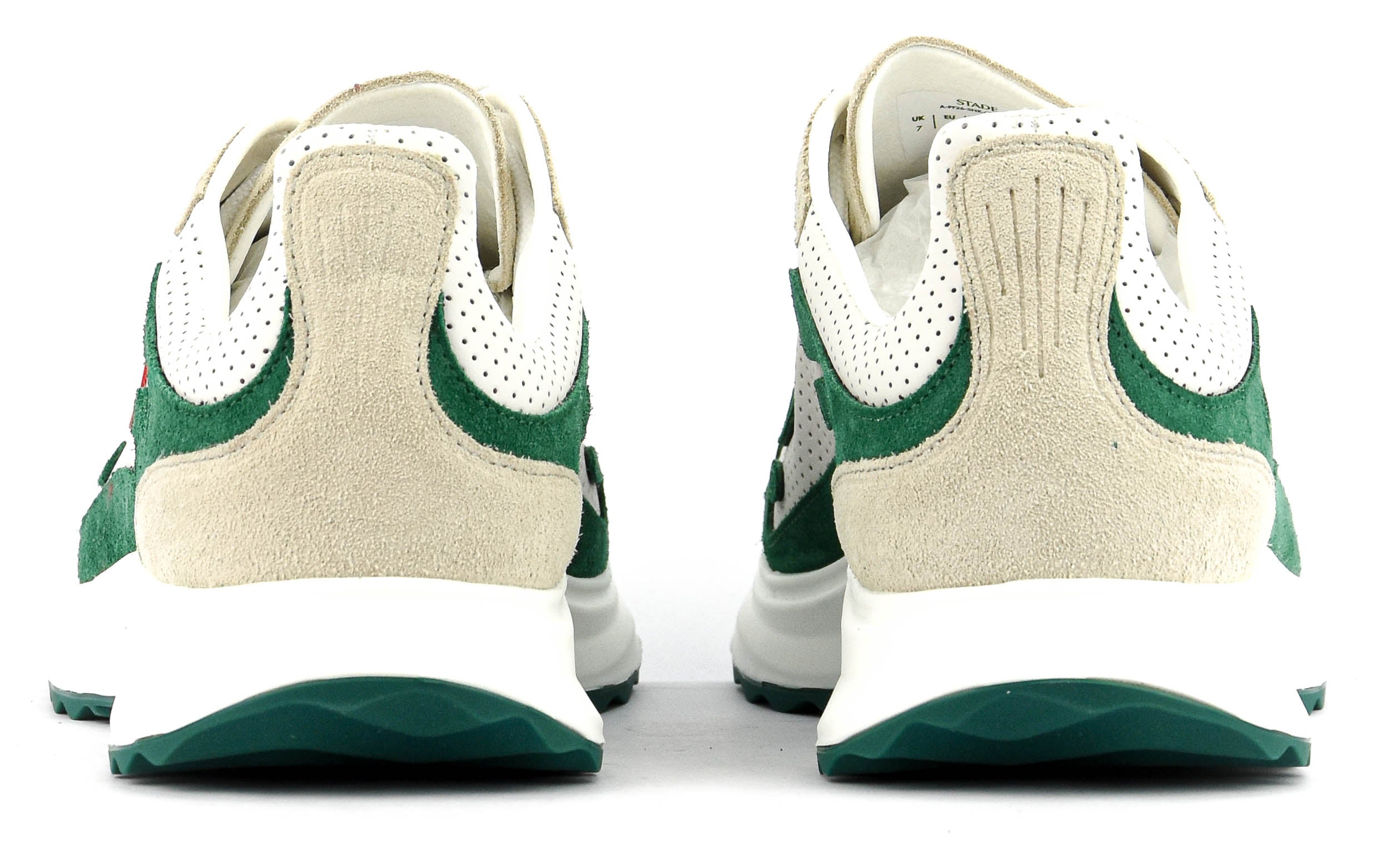 CASABLANCA STADE SNEAKER GREEN WHITE
