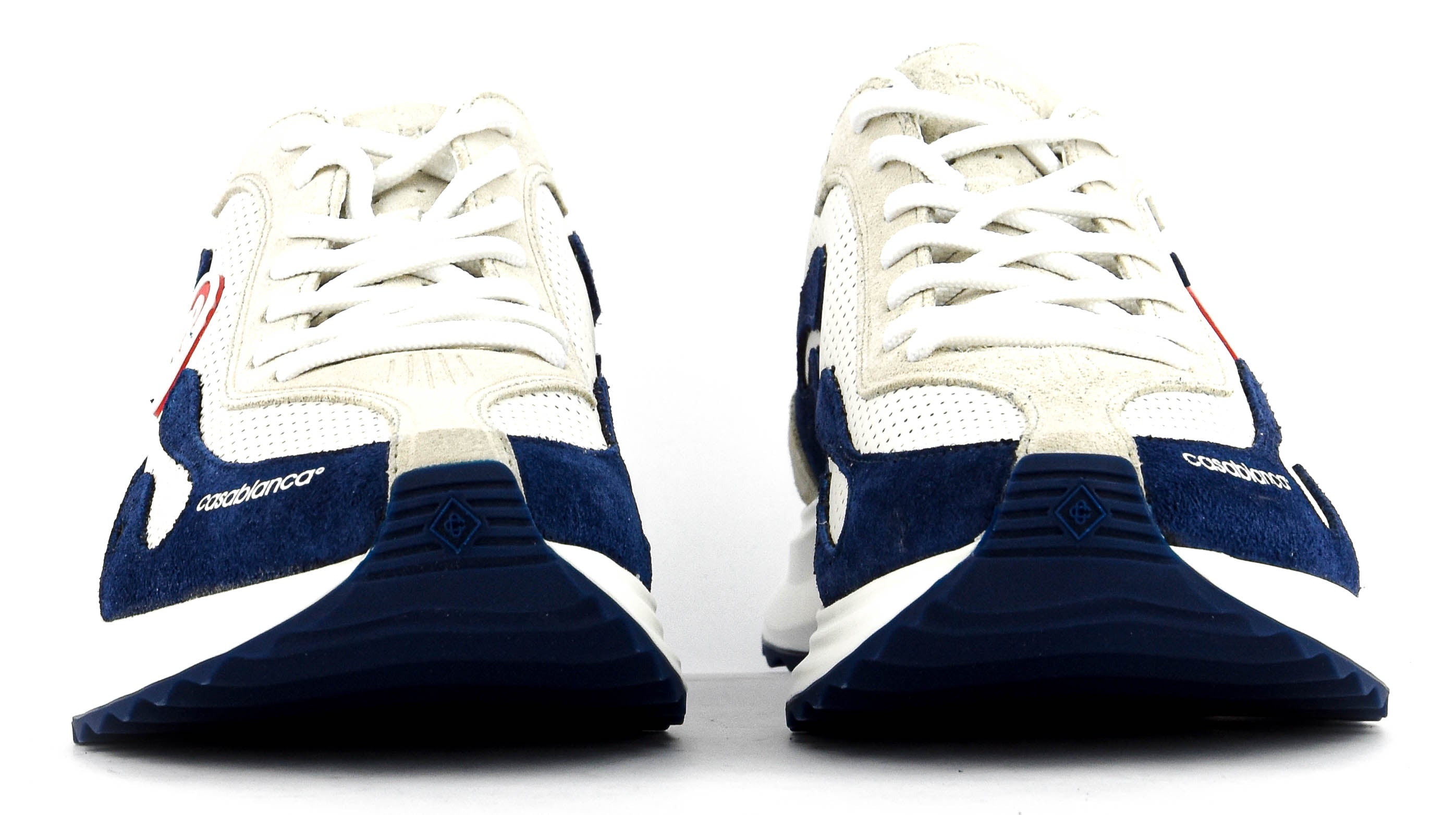 CASABLANCA STADE SNEAKER NAVY WHITE