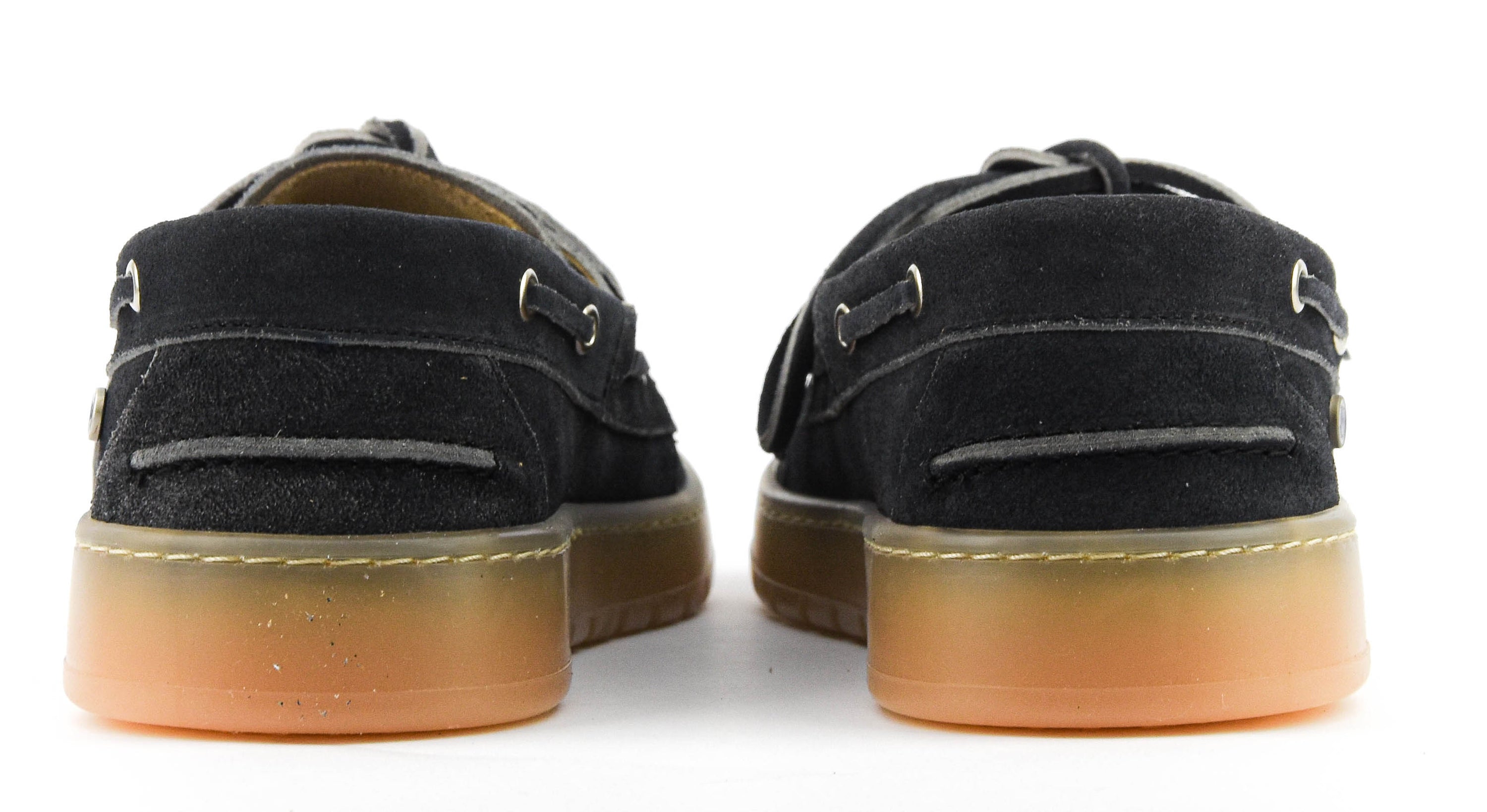 POSA BOATLOAFER MAN BLUE SUEDE BUTCHER EDIT.