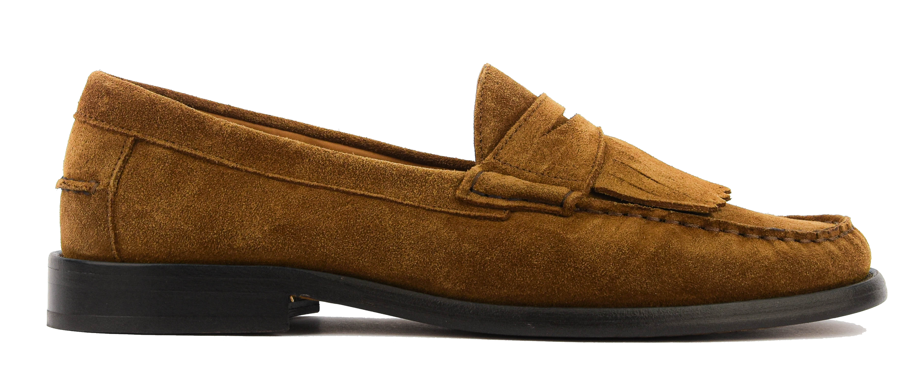 POSA FRINGE MOCCASIN TABACCO