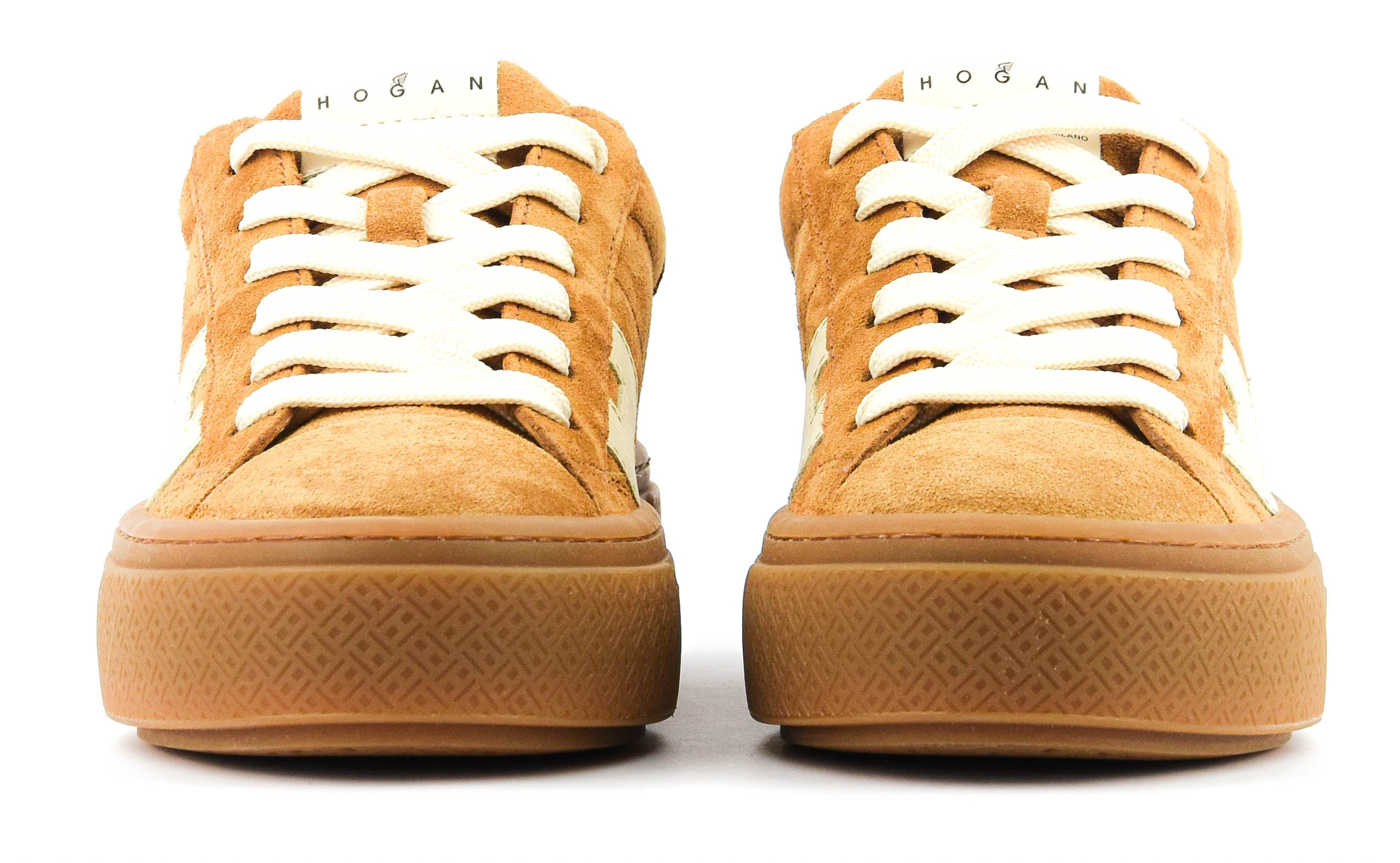 HOGAN CROSSWIND COGNAC SUEDE