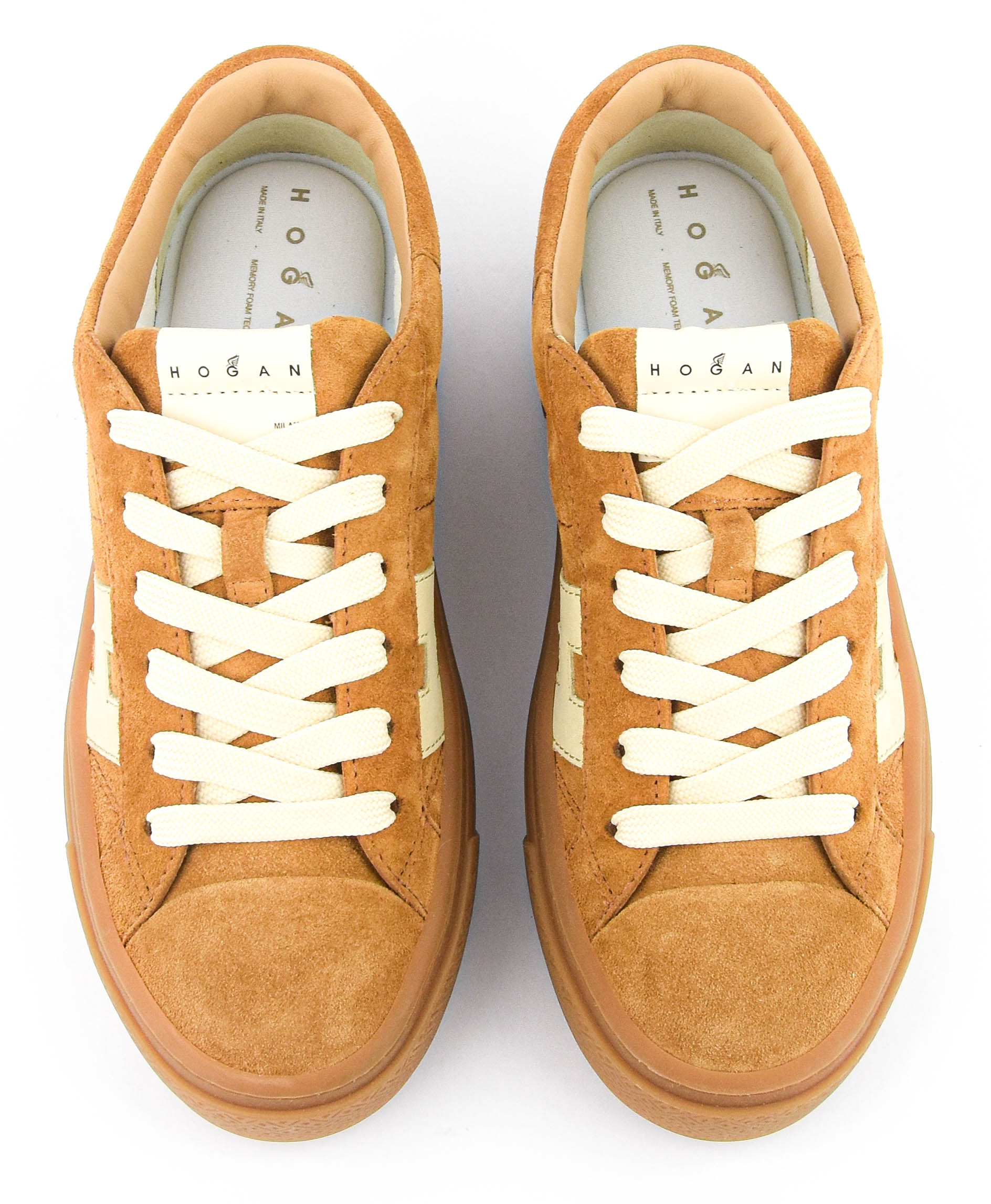 HOGAN CROSSWIND COGNAC SUEDE