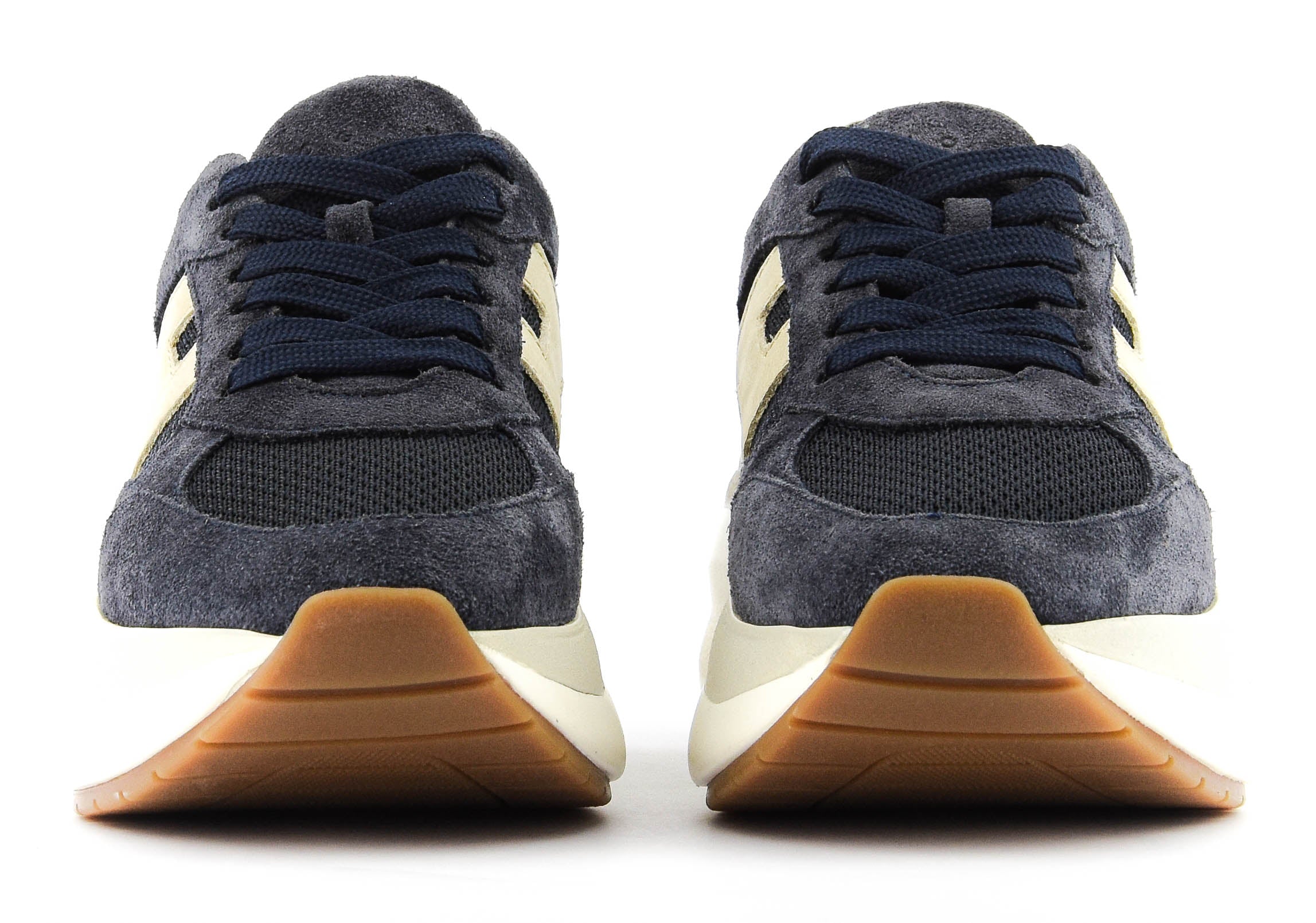 HOGAN MAXI ACTIVE DARK BLUE SUEDE