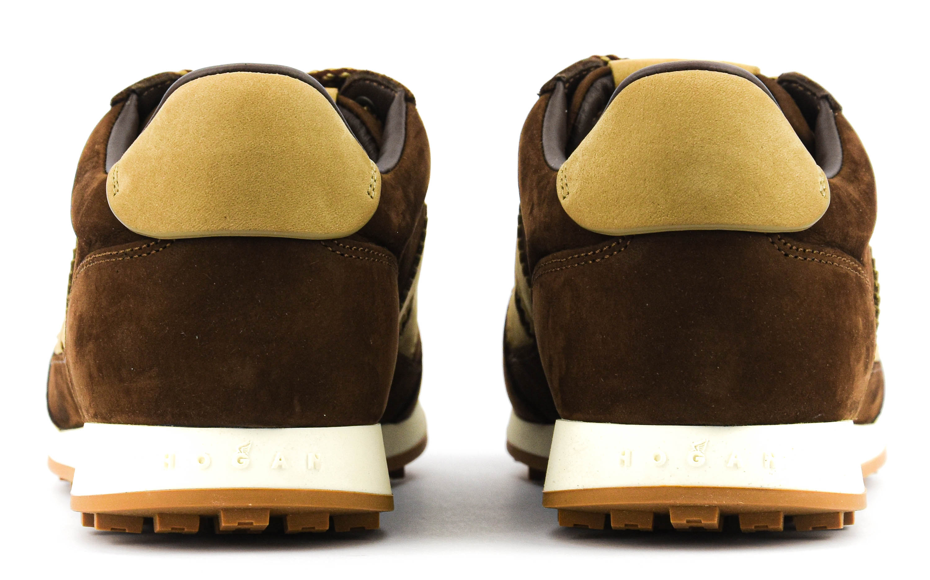HOGAN ATHLETIC SNEAKER BROWN SUEDE