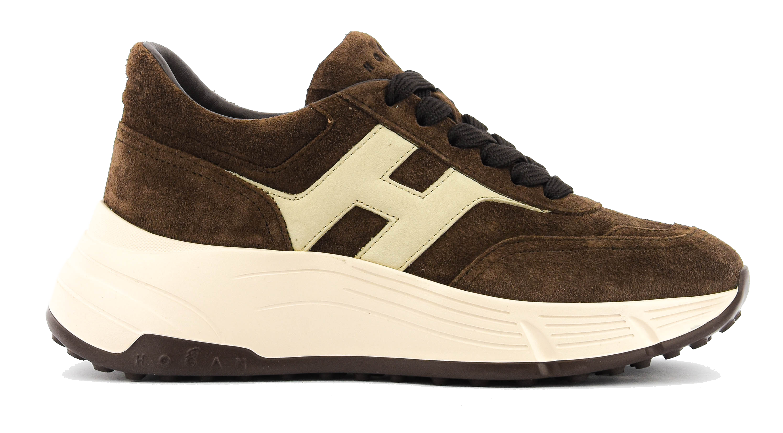 HOGAN HI-FI BROWN suede