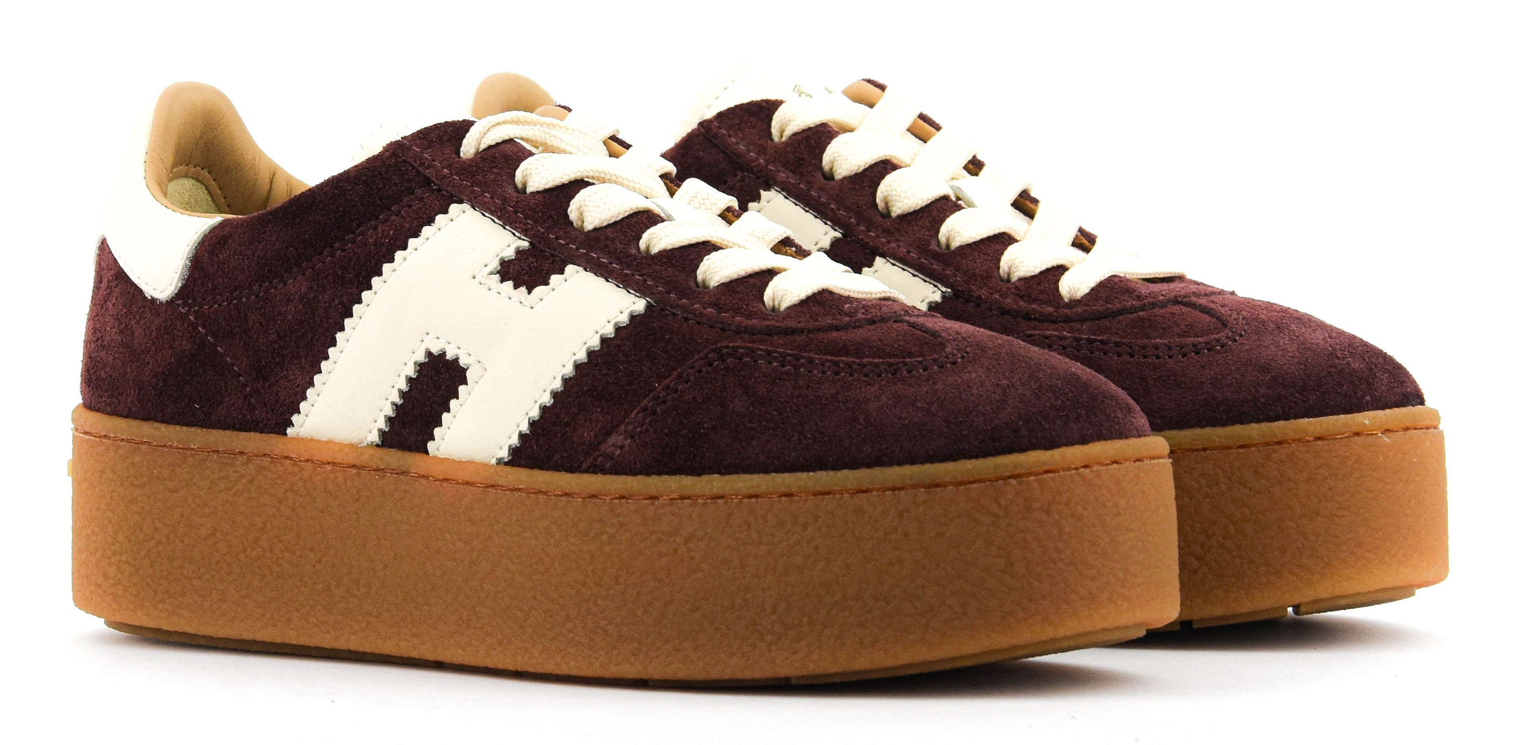 HOGAN COOL PLATFORM BURGUNDY