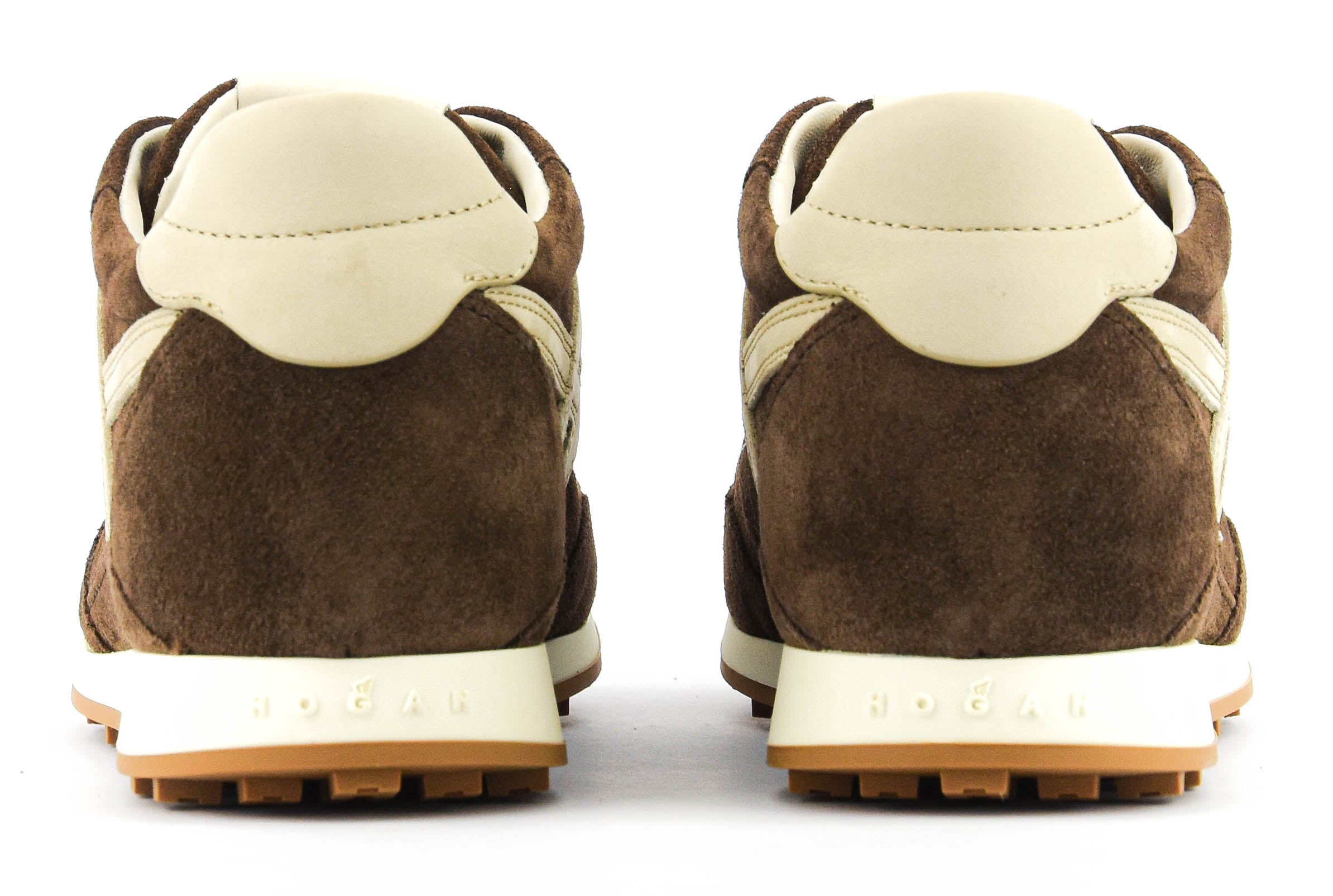 HOGAN ATHLETIC SNEAKER BROWN SUEDE