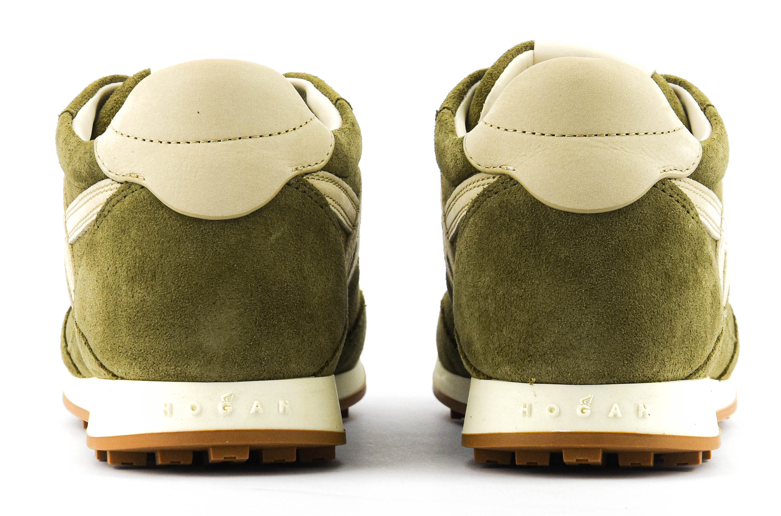 HOGAN ATHLETIC SNEAKER GREEN SUEDE