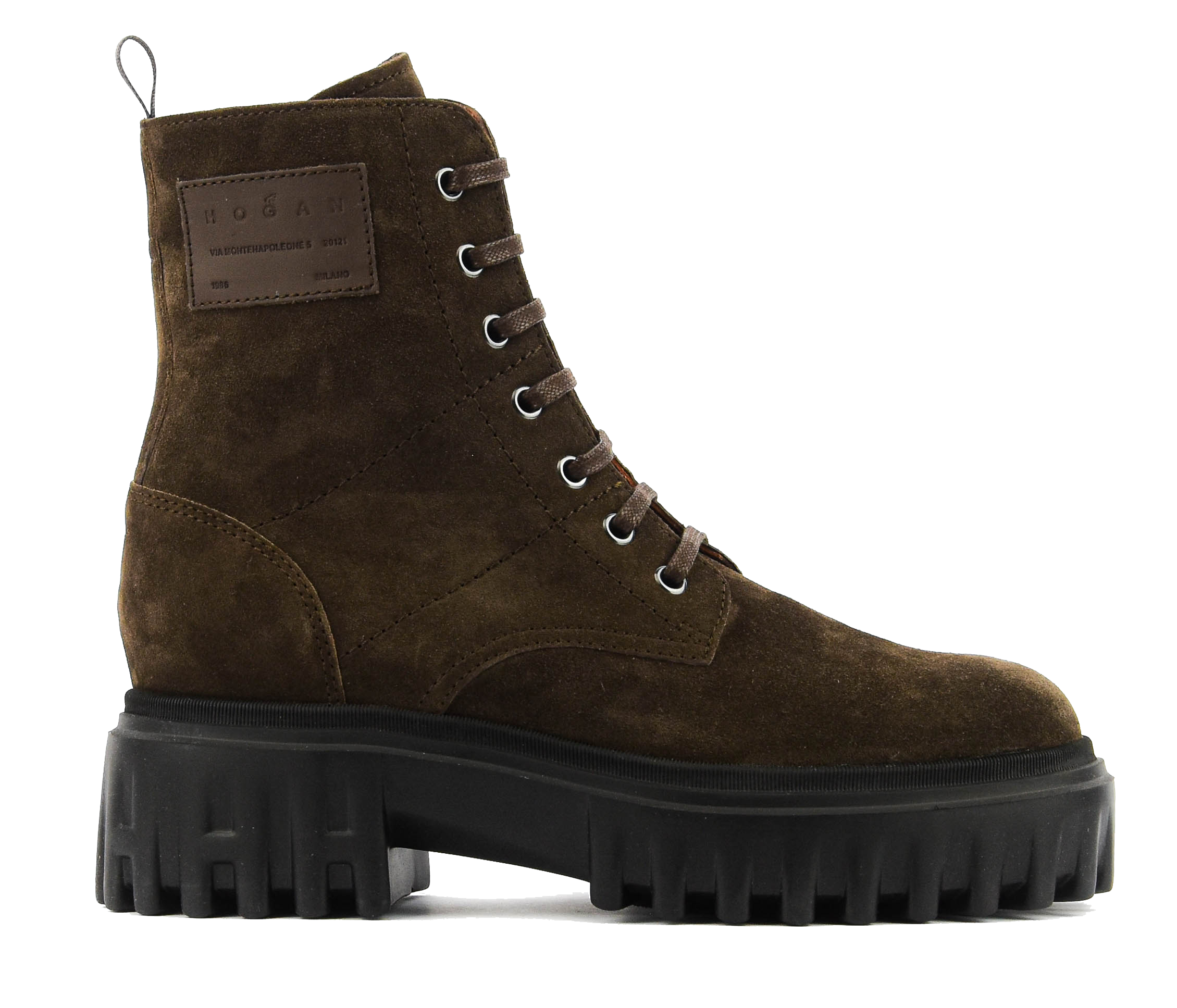 HOGAN H700 ANKLE BOOT BROWN suede
