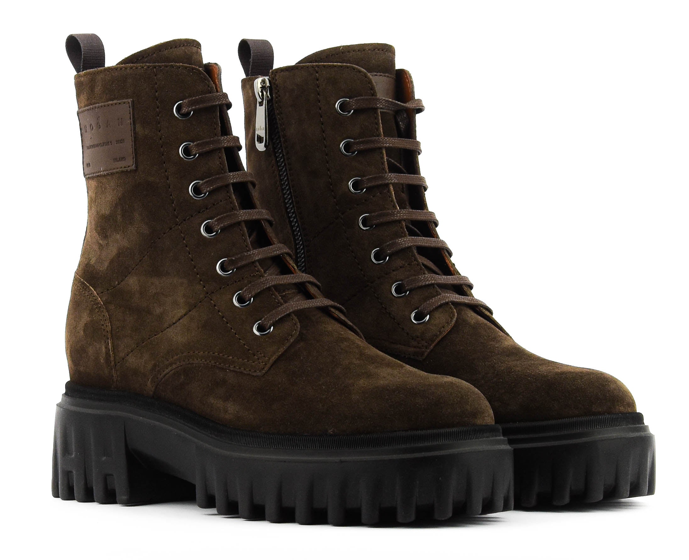HOGAN H700 ANKLE BOOT BROWN SUEDE
