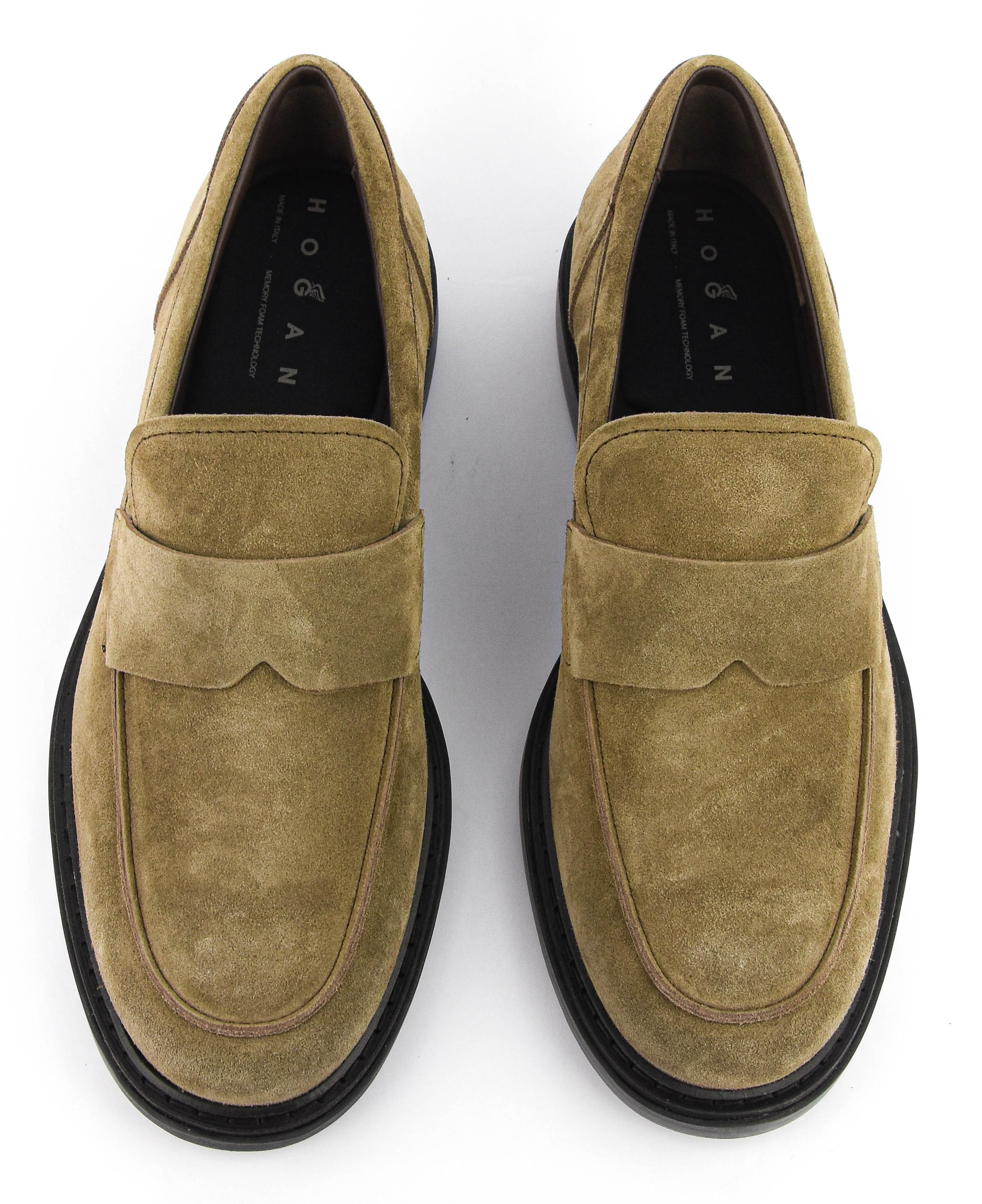 HOGAN H704 LOAFER GREY SUEDE