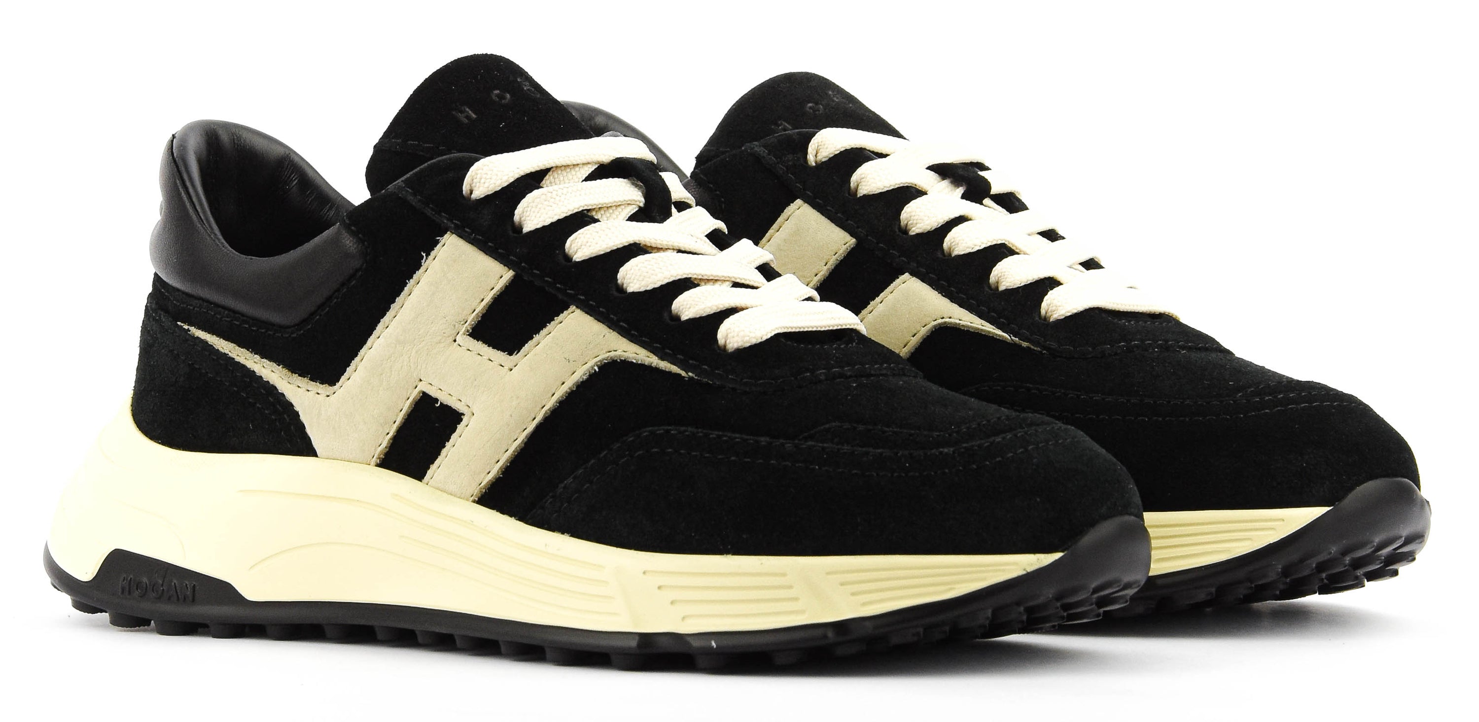 HOGAN HYPERLIGHT BLACK SUEDE
