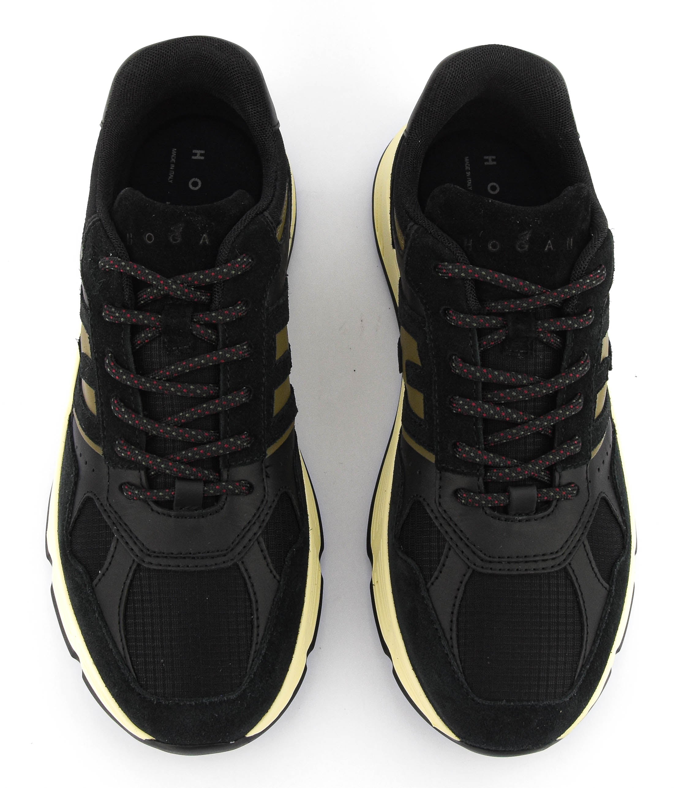HOGAN HYPERLIGHT BLACK SUEDE/LEATHER