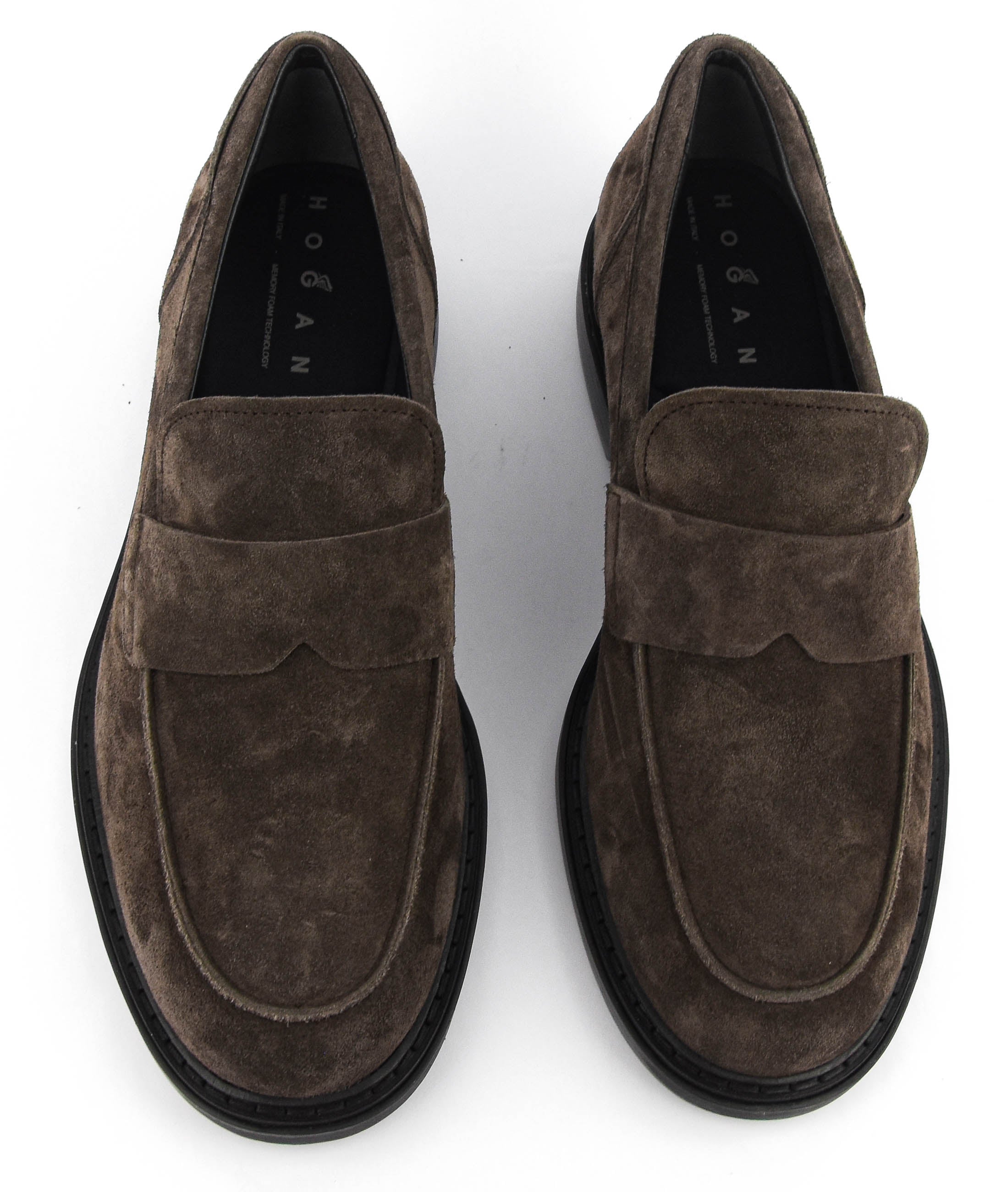 HOGAN H704 LOAFER BROWN SUEDE