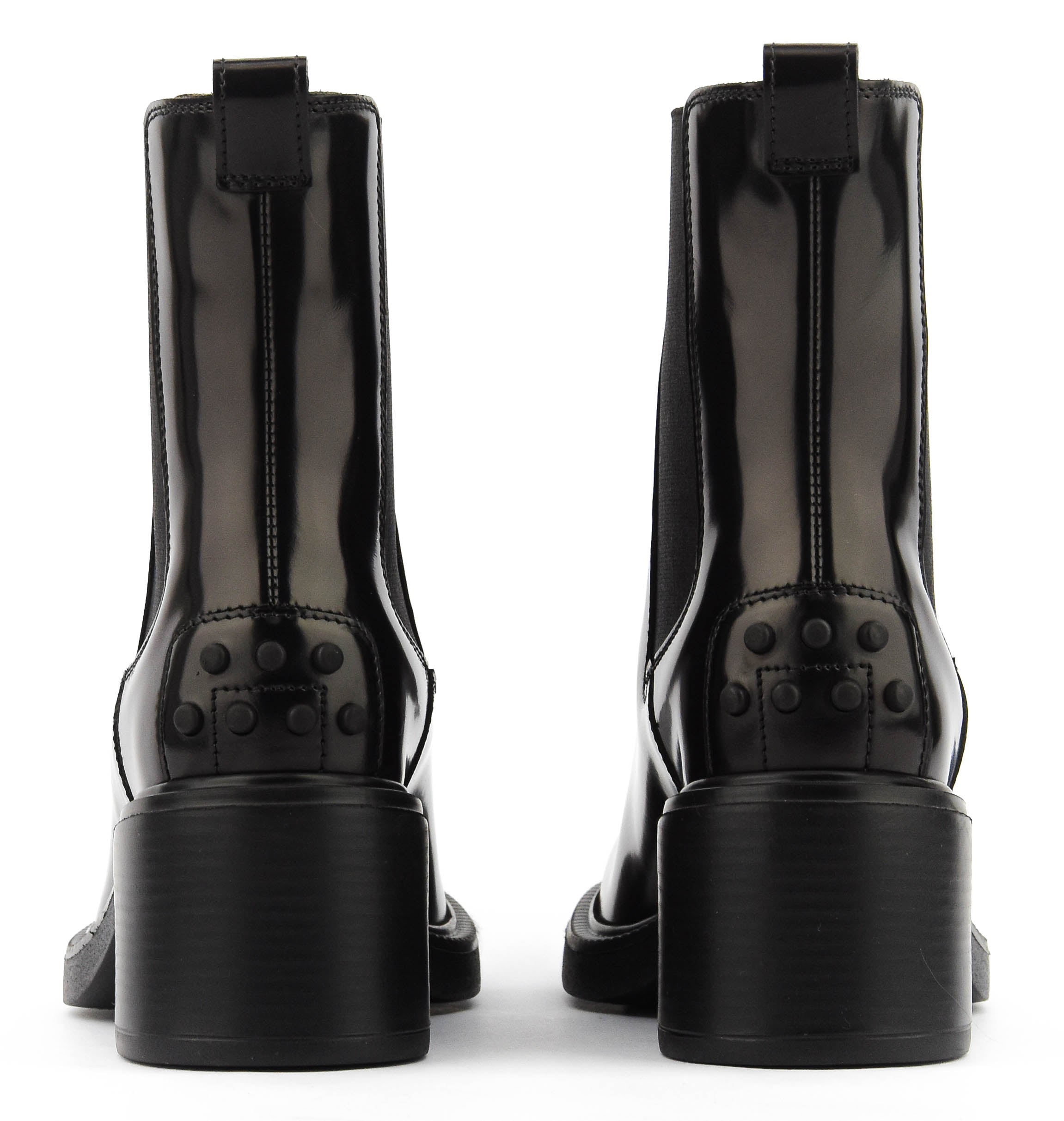TODS ANKLE BOOT HIGH SHINE BLACK
