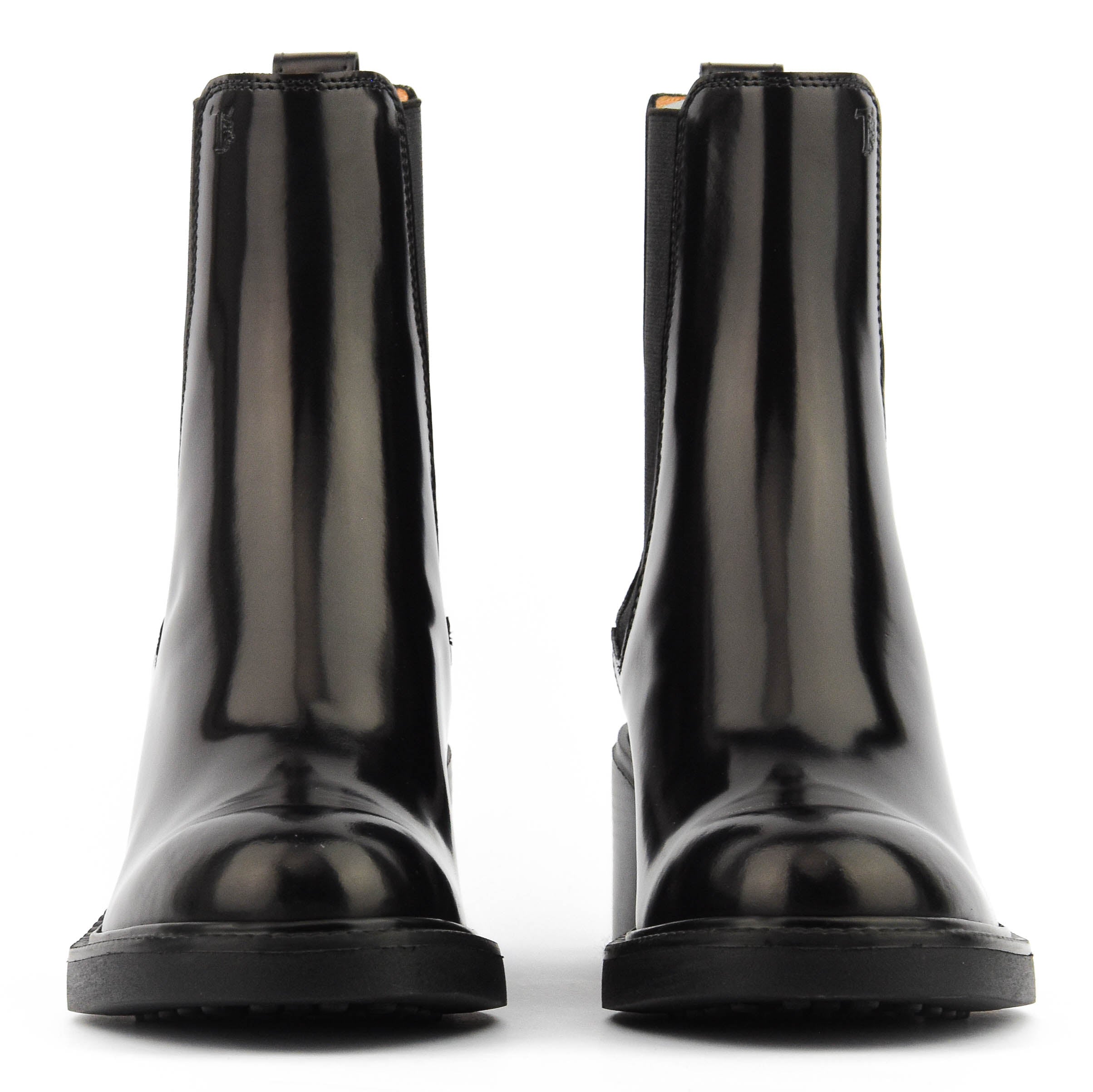 TODS ANKLE BOOT HIGH SHINE BLACK