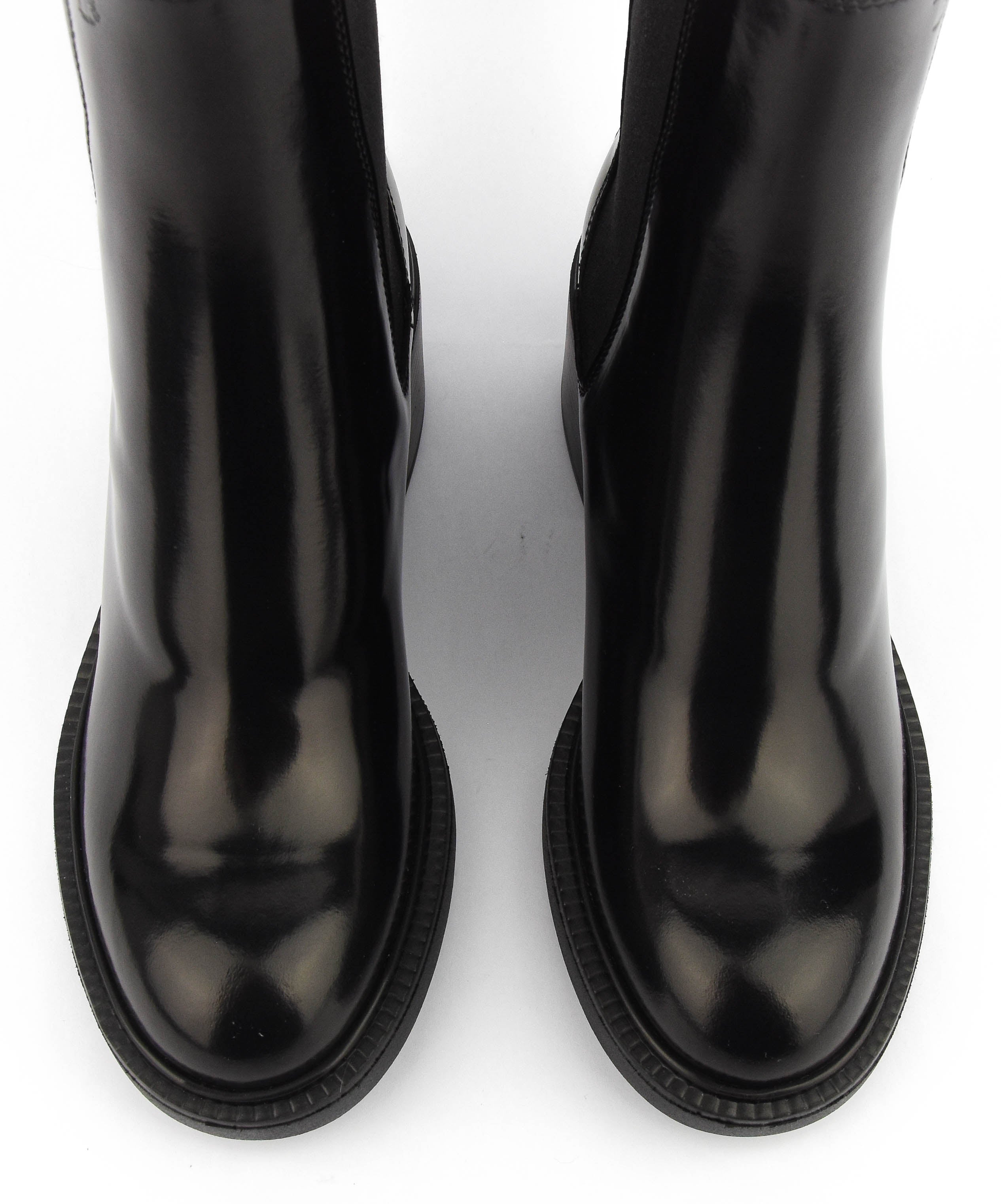 TODS ANKLE BOOT HIGH SHINE BLACK