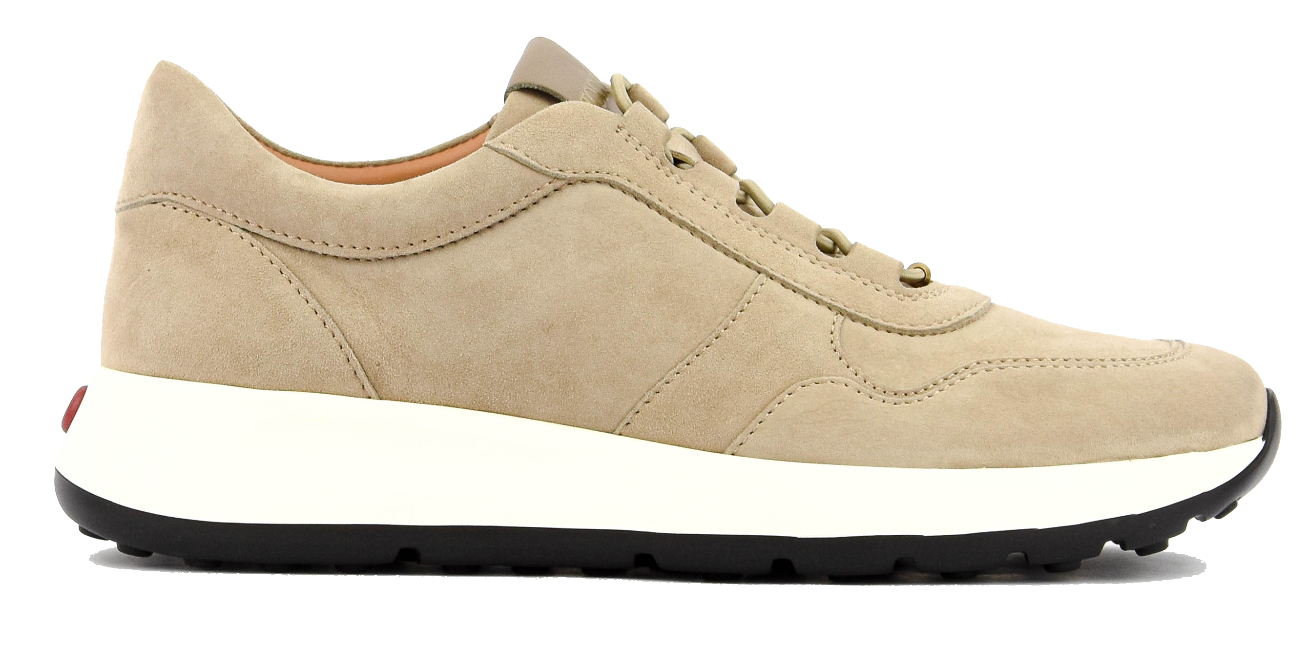 TODS RED DOT SNEAKER GREY SUEDE