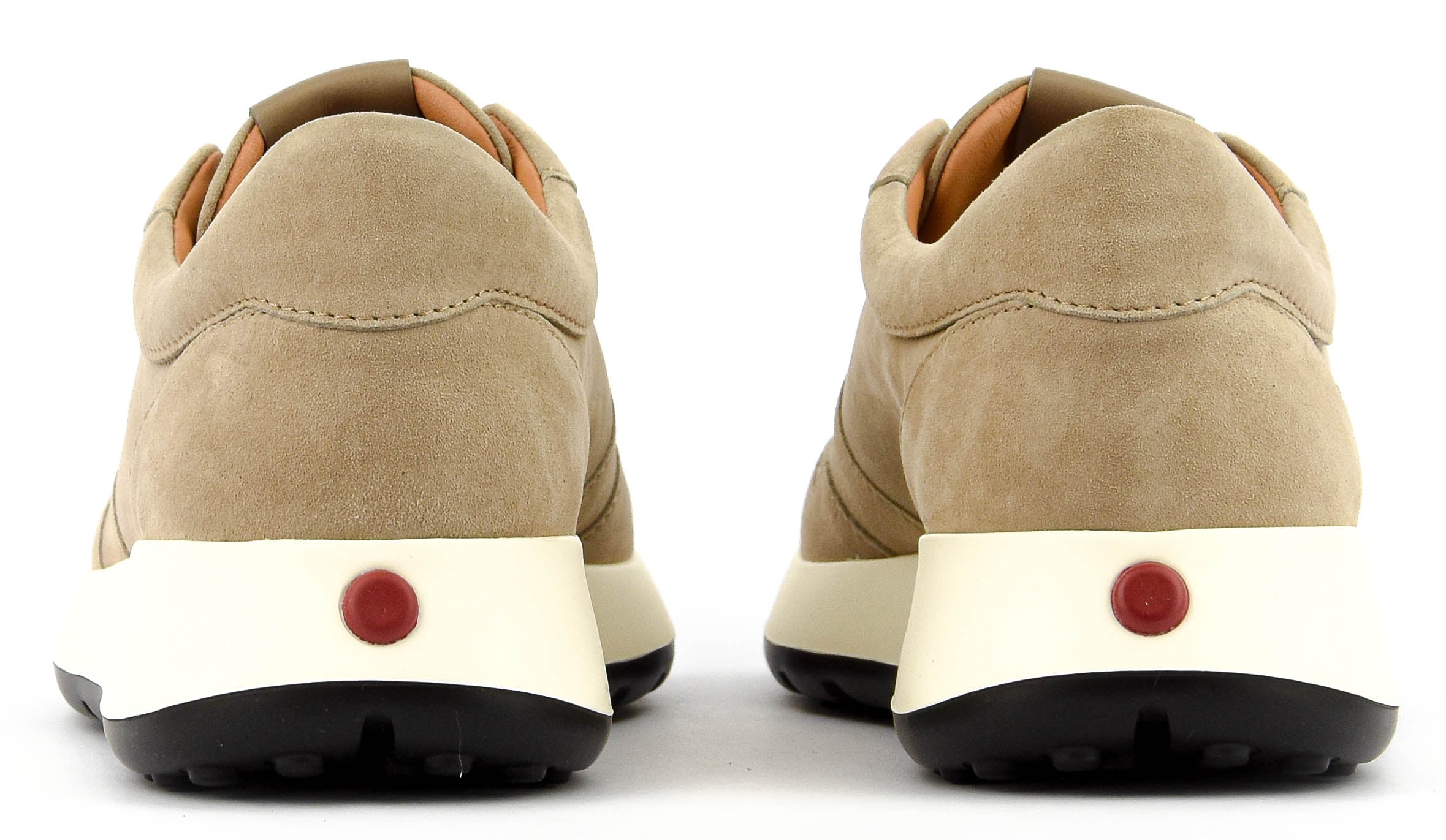 TODS RED DOT SNEAKER GREY SUEDE