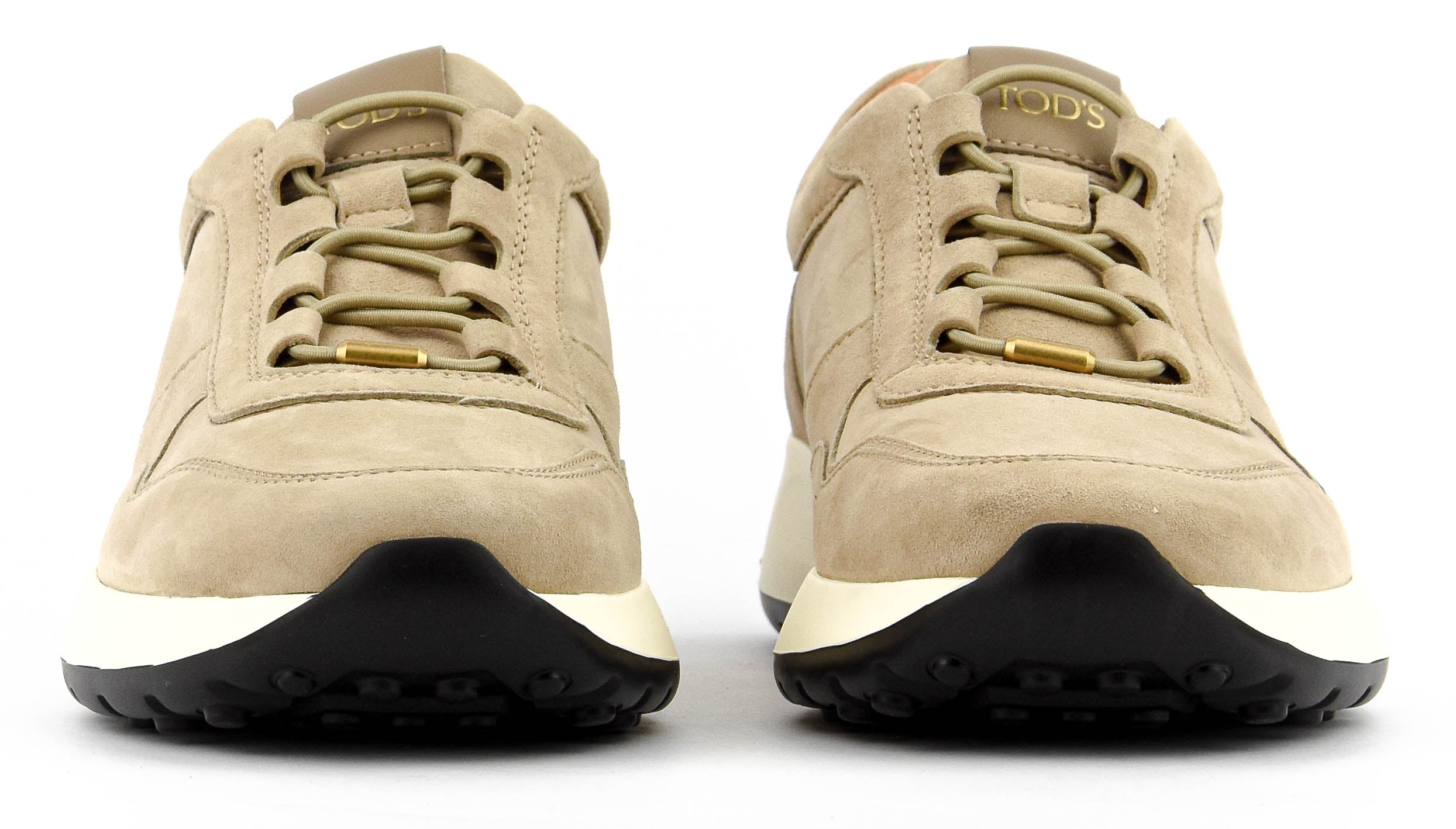 TODS RED DOT SNEAKER GREY SUEDE