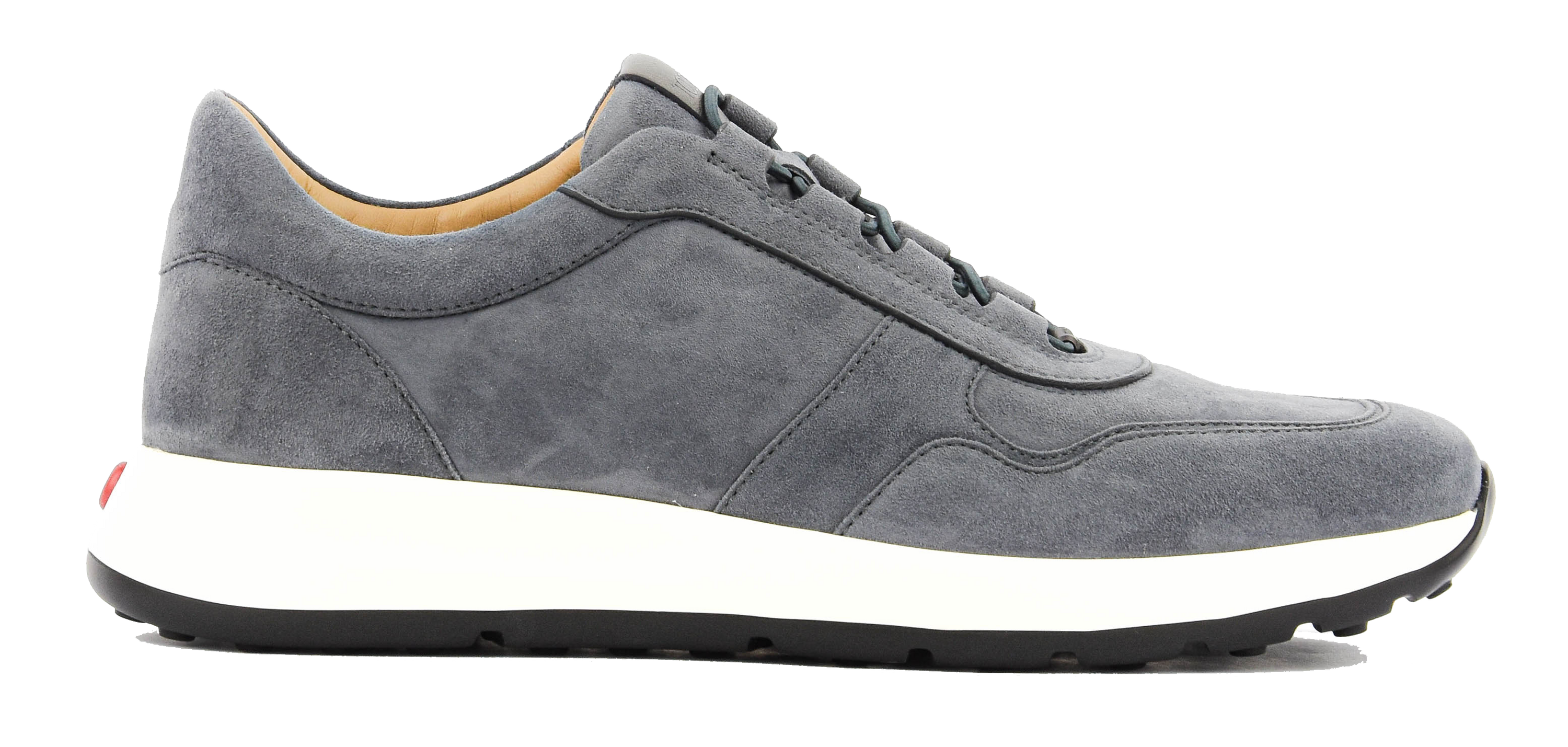 TODS RED DOT SNEAKER BLUE SUEDE