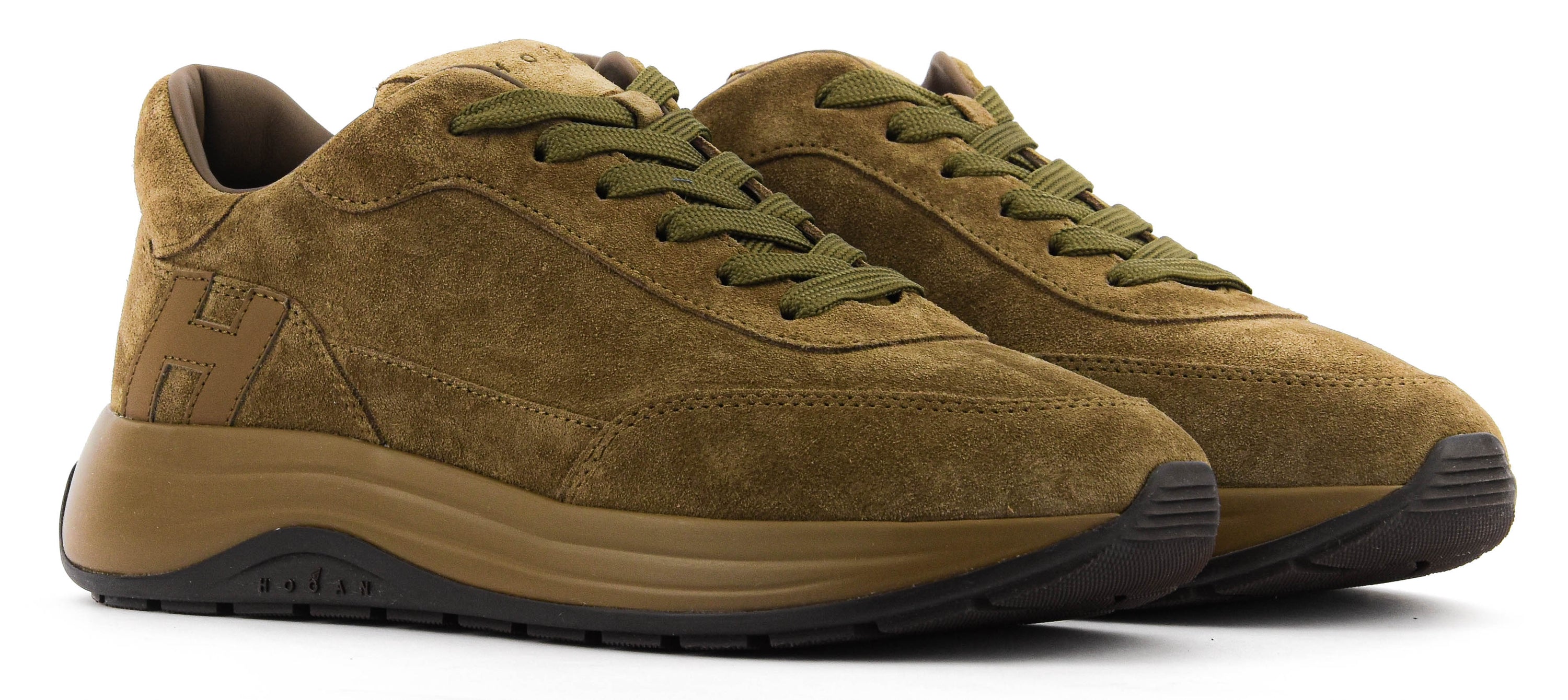 HOGAN HI-LIGHT BROWN SUEDE