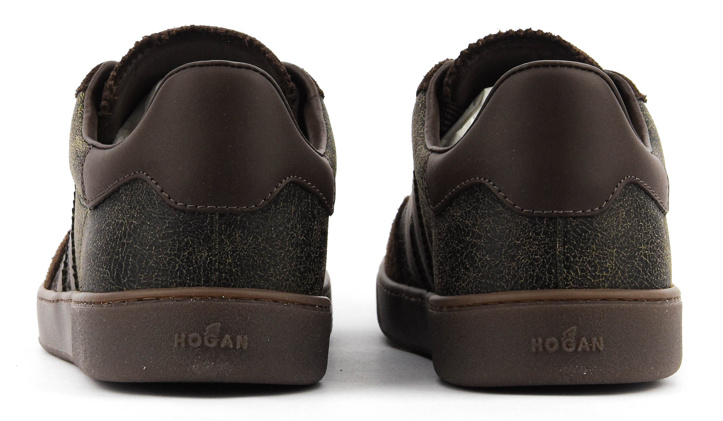 HOGAN COOL BROWN SUEDE/LEATHER