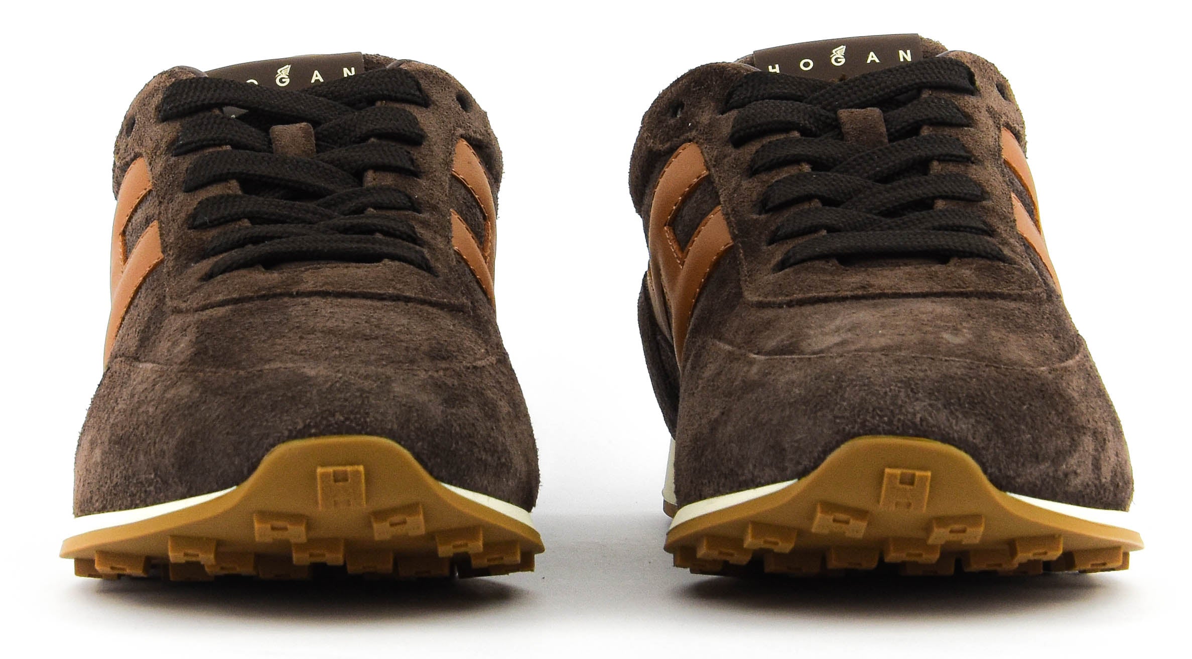 HOGAN ATHLETIC SNEAKER BROWN SUEDE