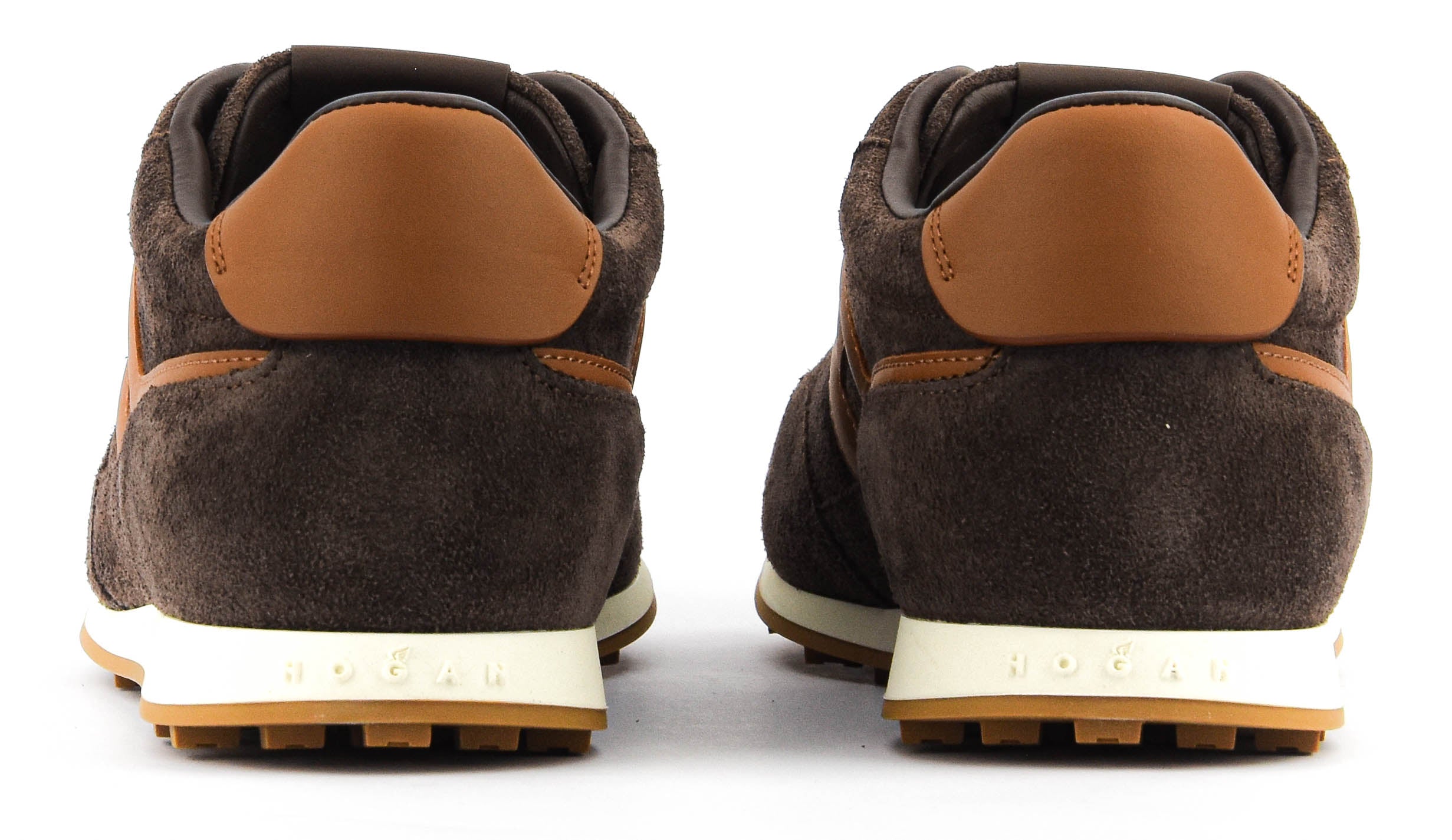 HOGAN ATHLETIC SNEAKER BROWN SUEDE