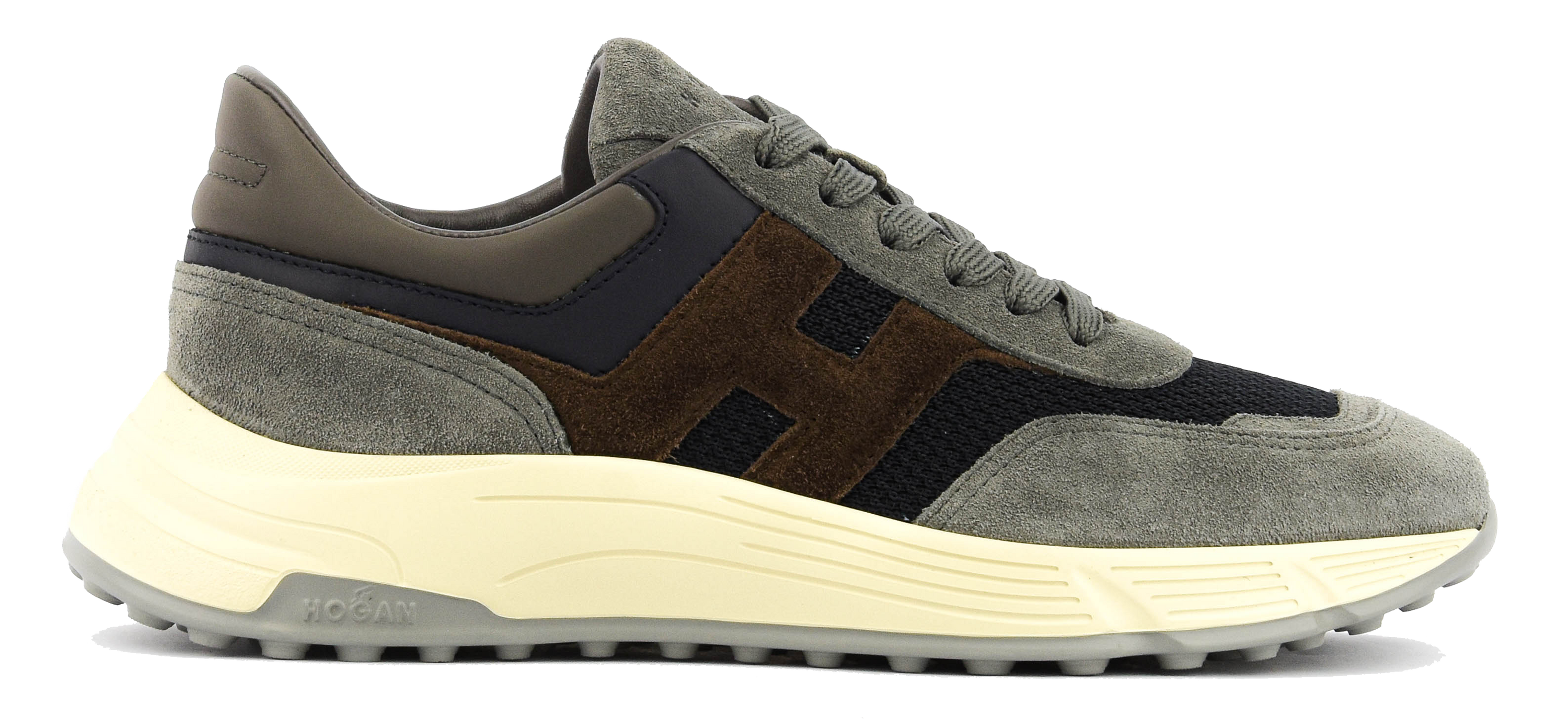 HOGAN HYPERLIGHT GREY suede