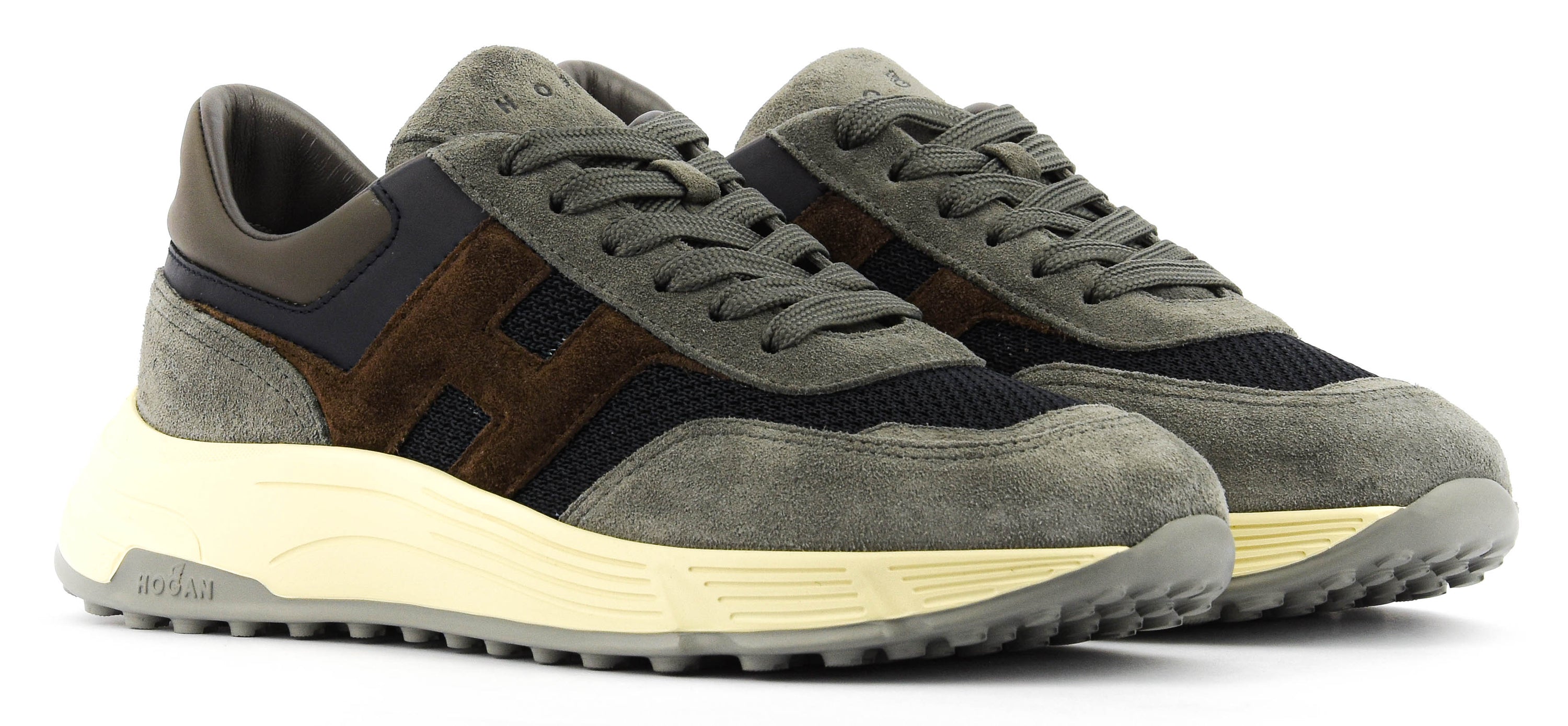 HOGAN HYPERLIGHT GREY SUEDE