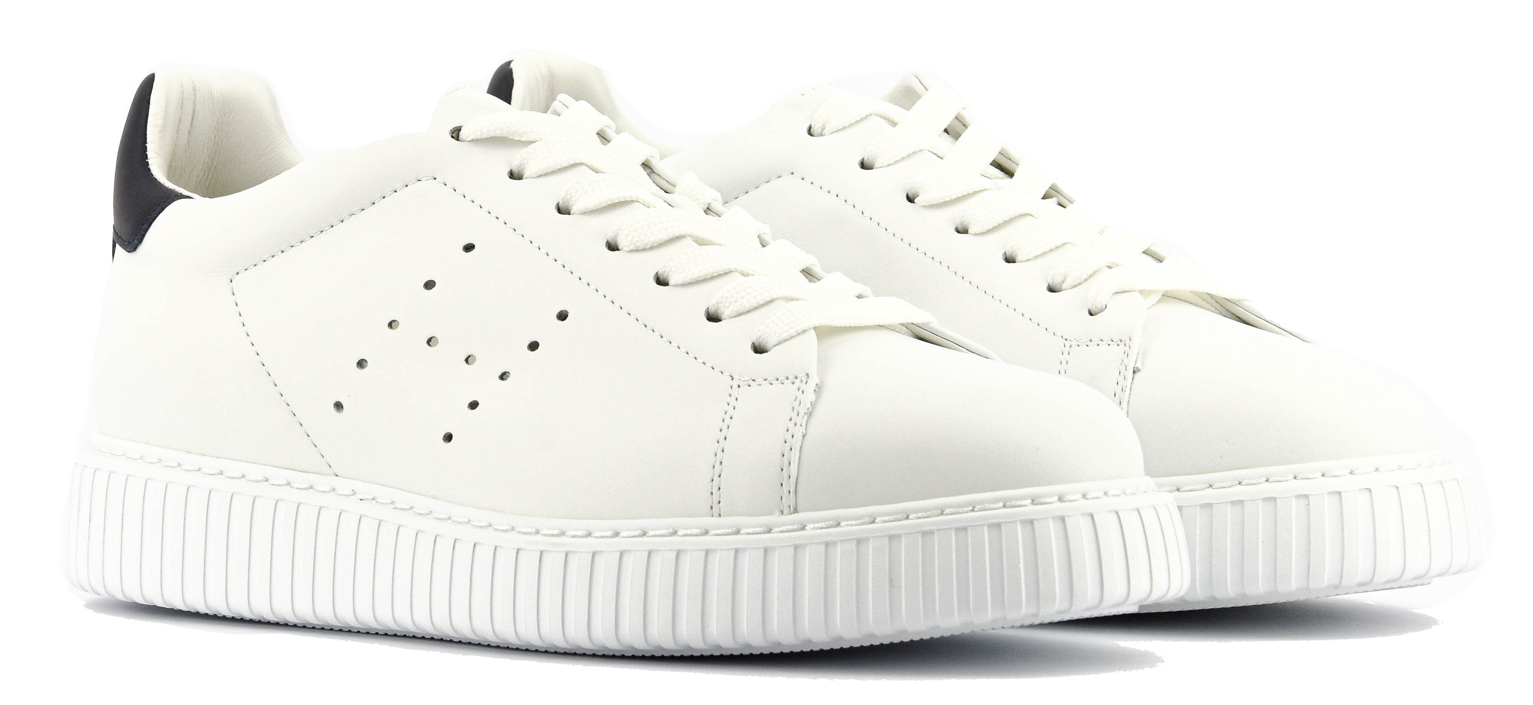 HOGAN H-STRIPES WHITE LEATHER