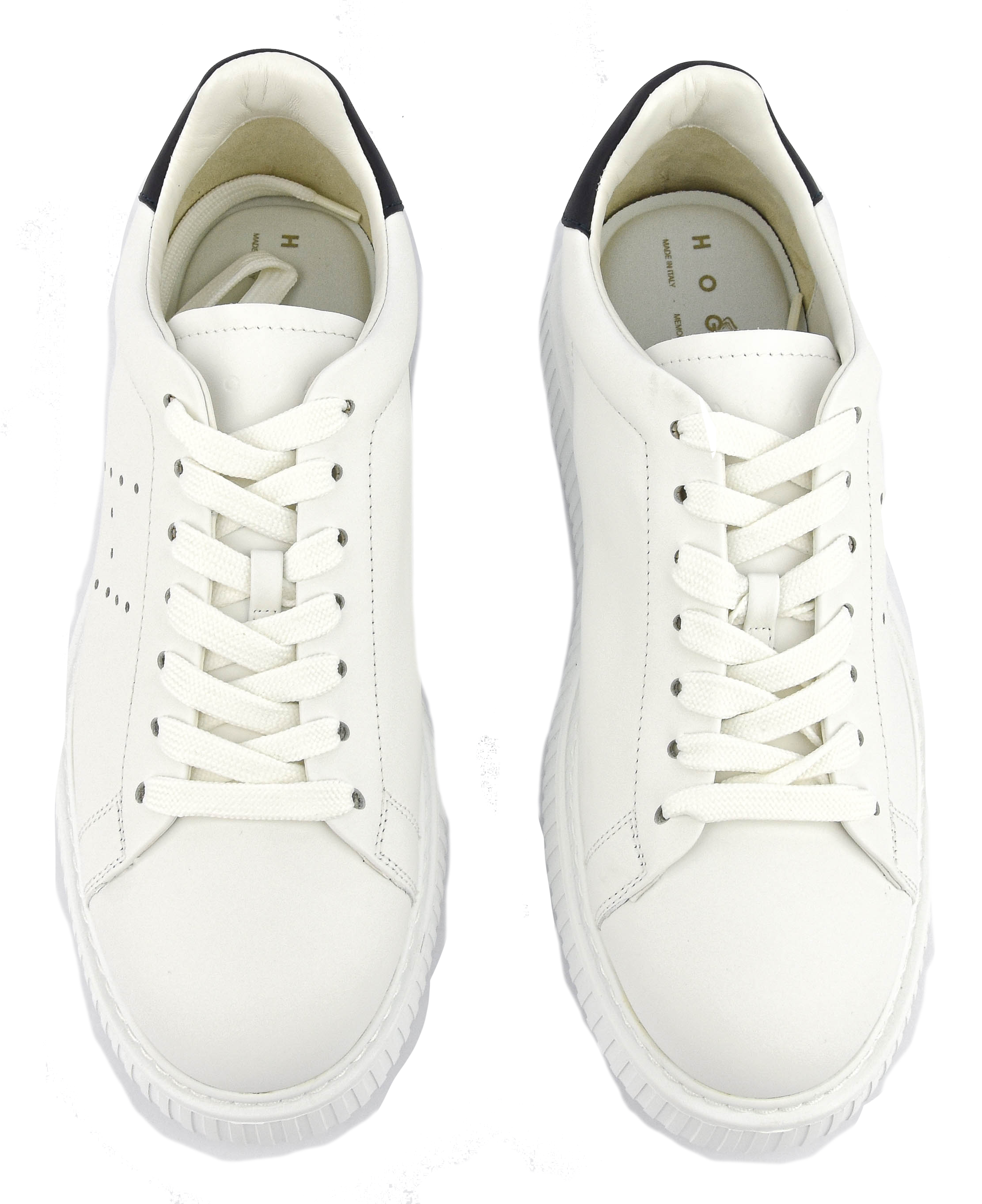 HOGAN H-STRIPES WHITE LEATHER
