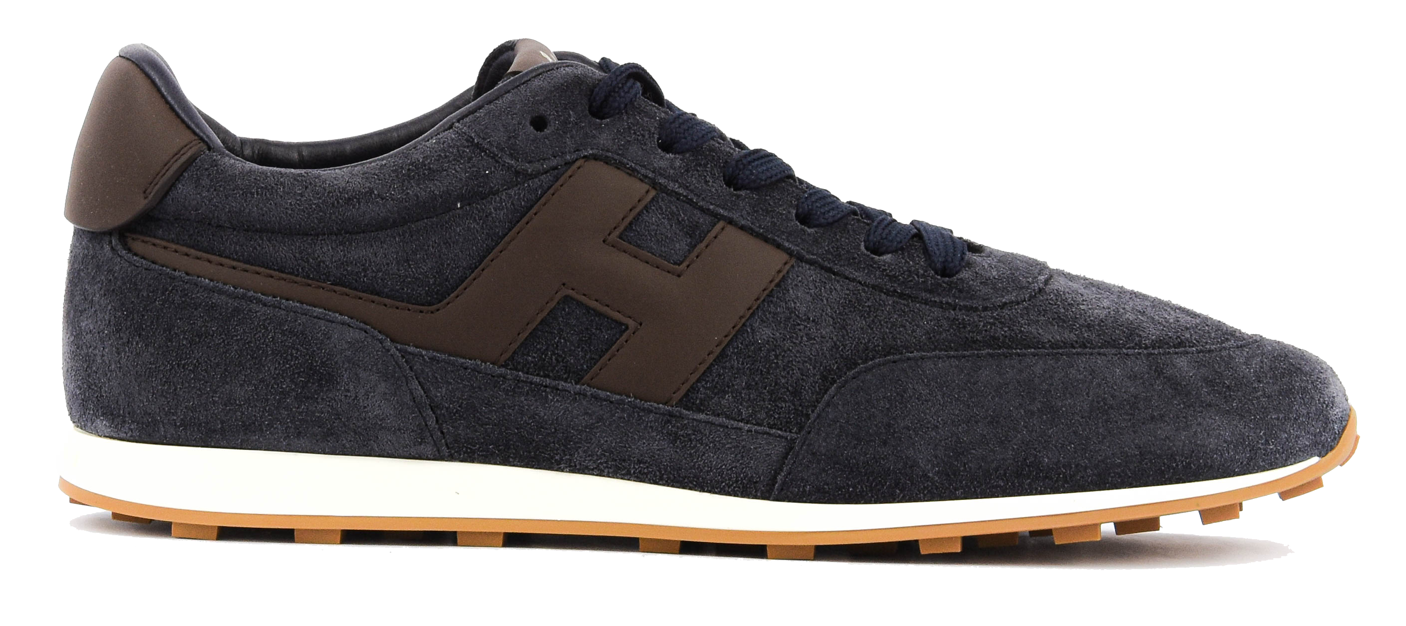 HOGAN ATHLETIC SNEAKER BLUE suede