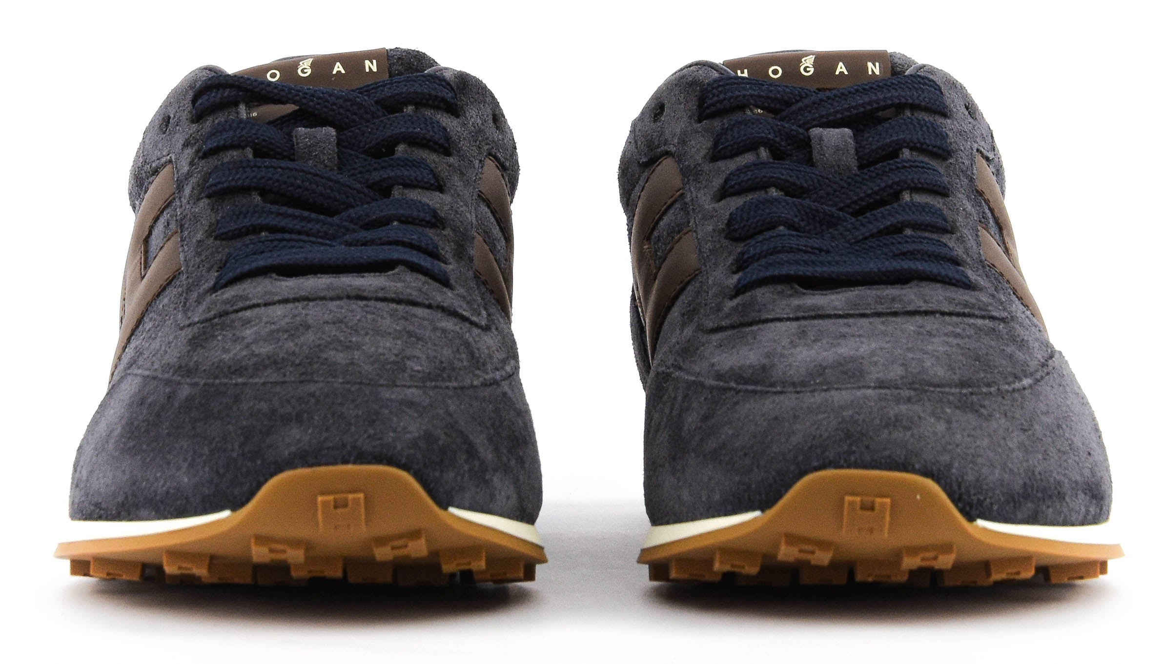 HOGAN ATHLETIC SNEAKER BLUE SUEDE