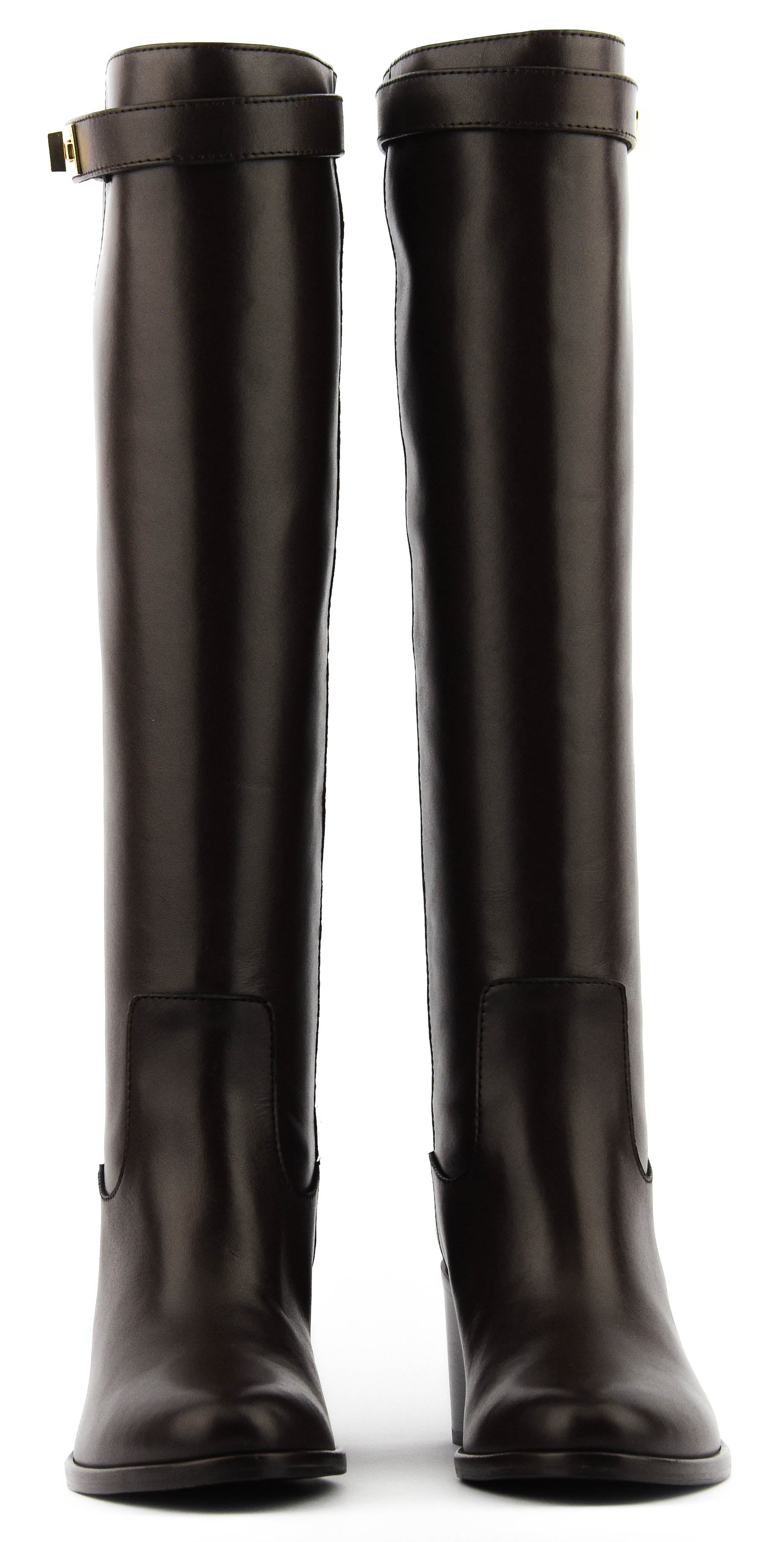 PAUL WARMER LOCK LONG BOOT BROWN/GOLD