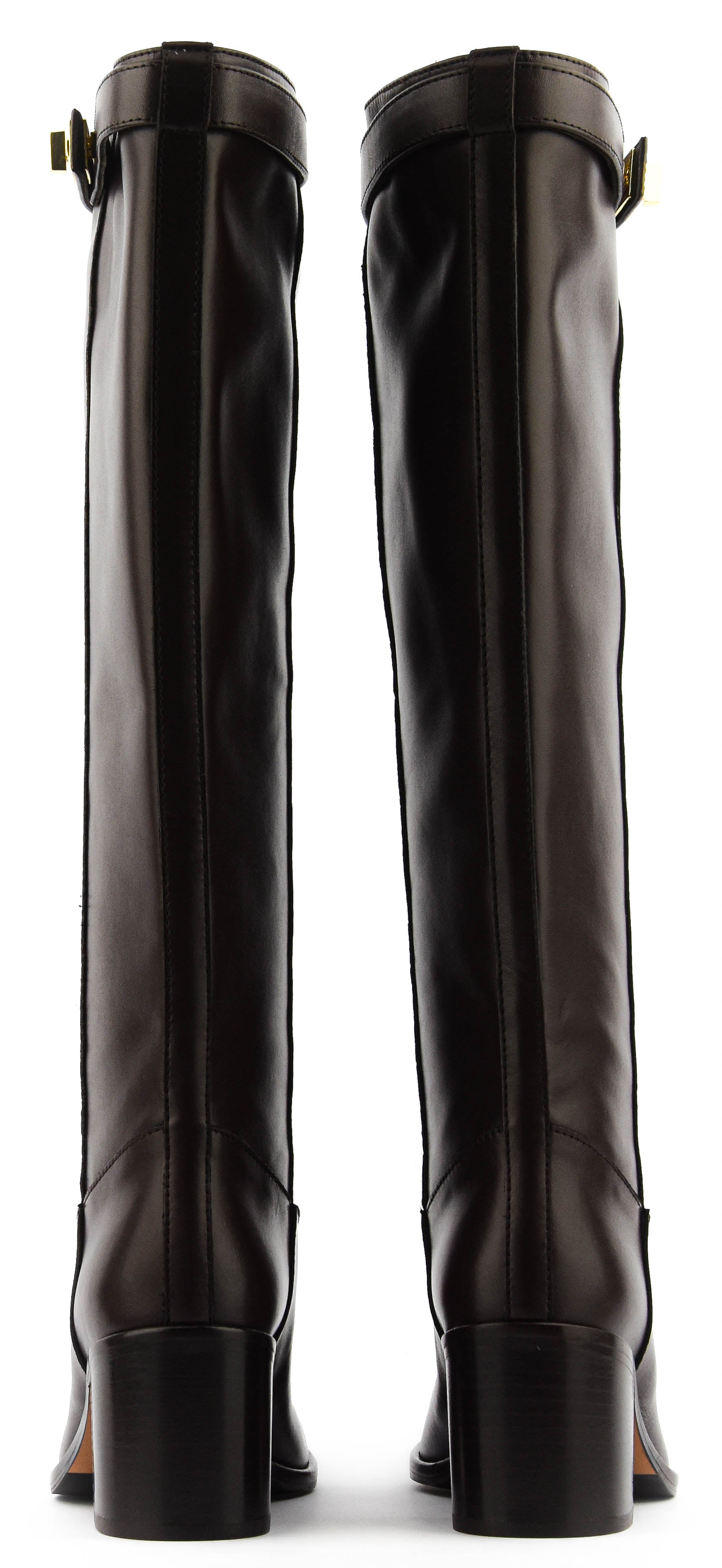 PAUL WARMER LOCK LONG BOOT BROWN/GOLD