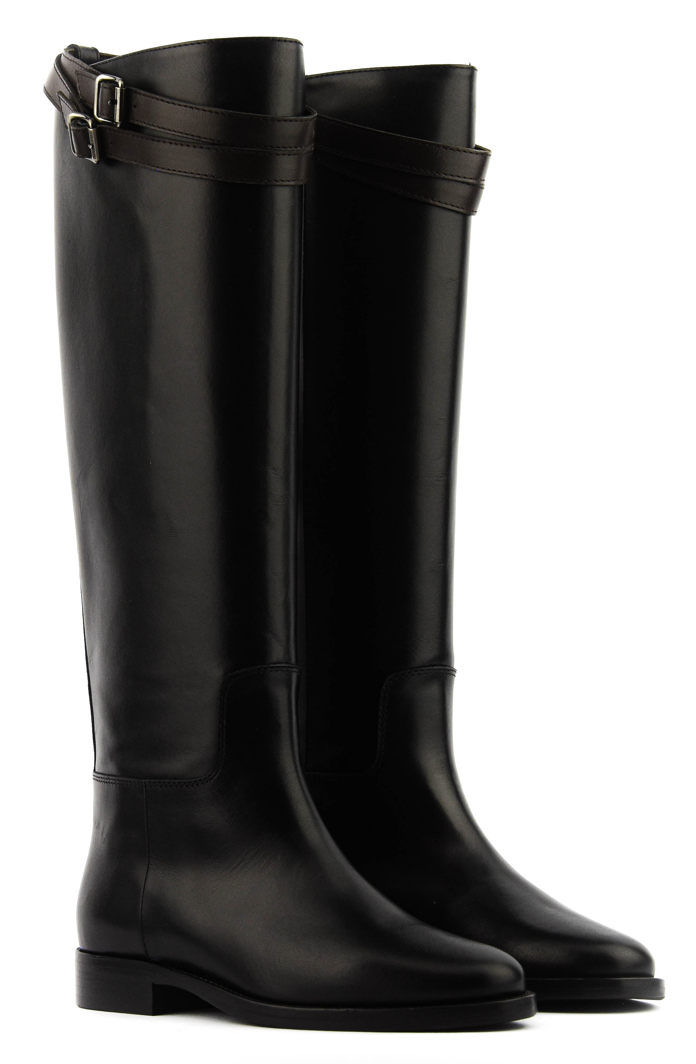PAUL WARMER EQUESTRIAN BOOTS BLACK
