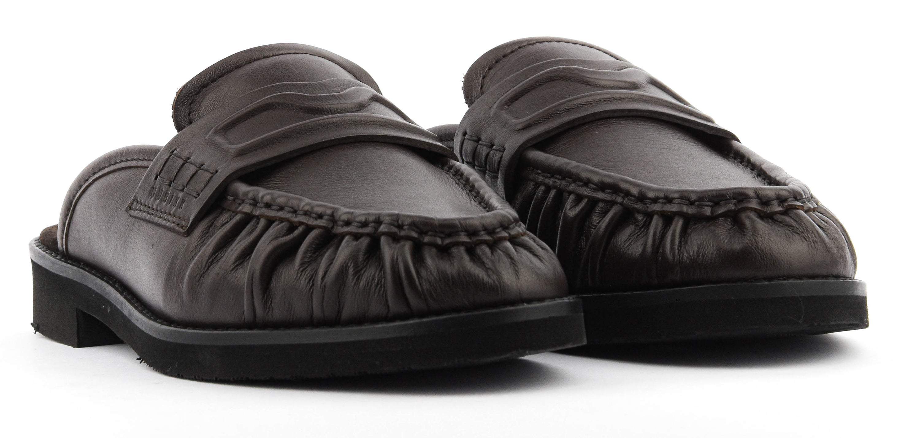 NUBIKK JONES MULE DARK BROWN